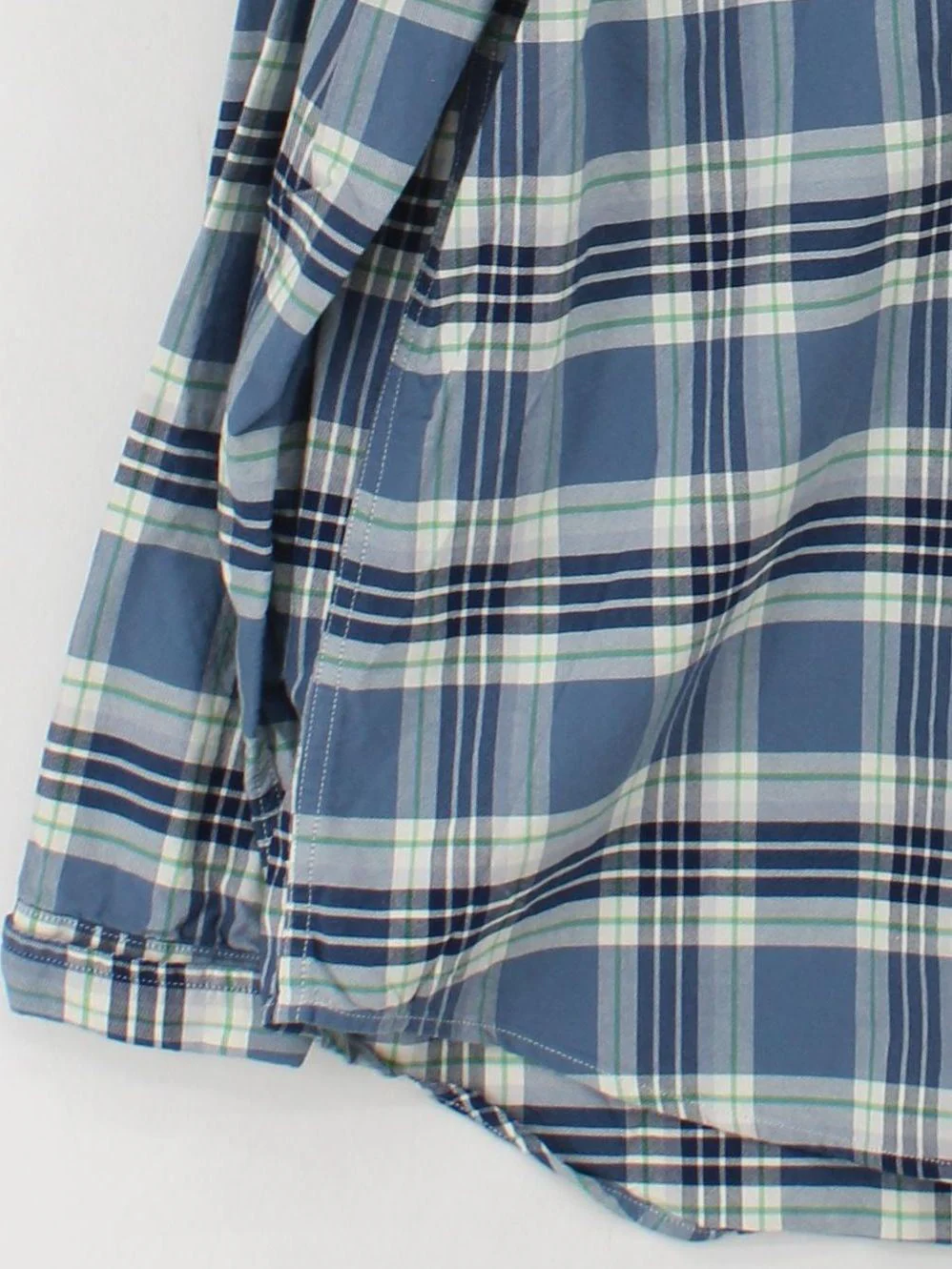 Levi’s Men's Shirt XL Blue Checkered 100% Cotton Basic - Image 4