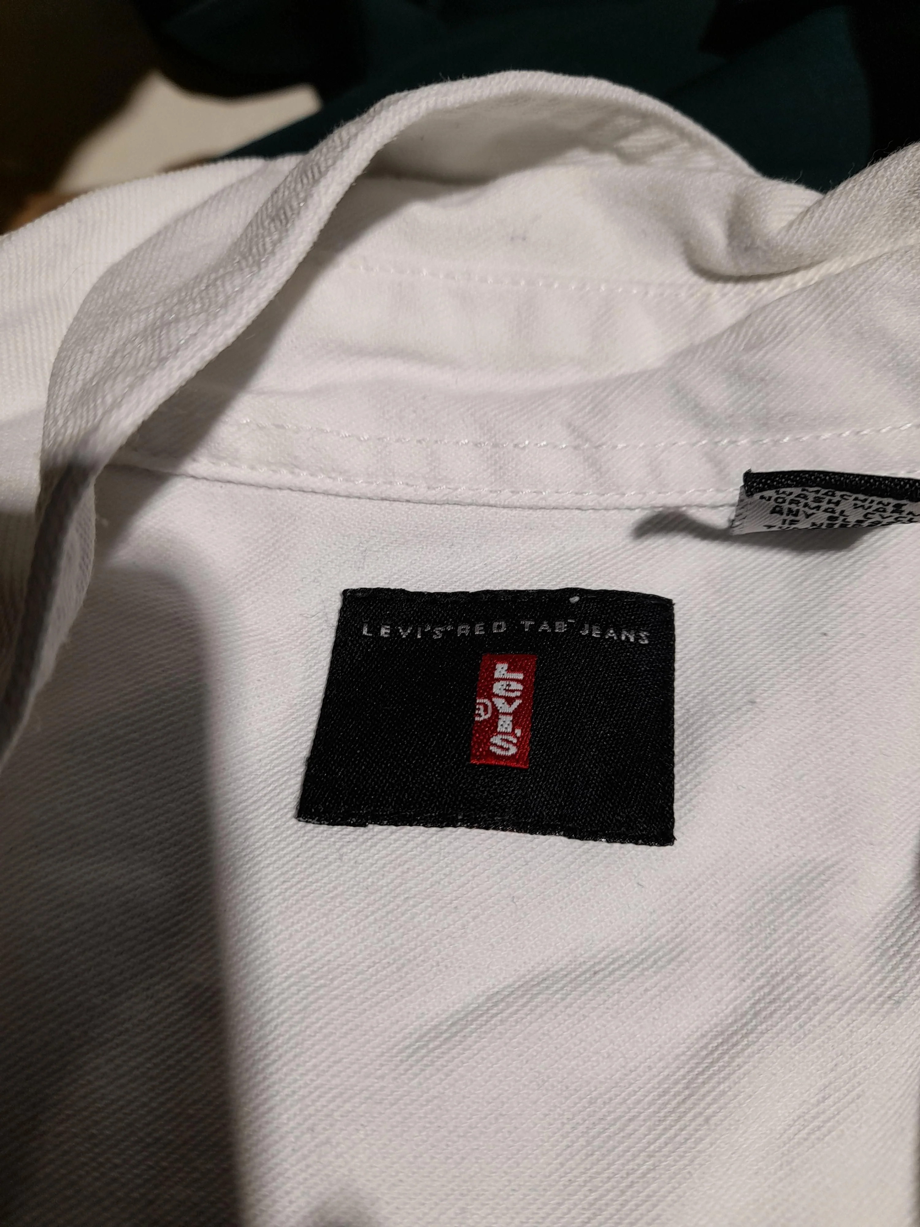 Levi’s Men's Shirt XL White 100% Cotton Basic - Image 5