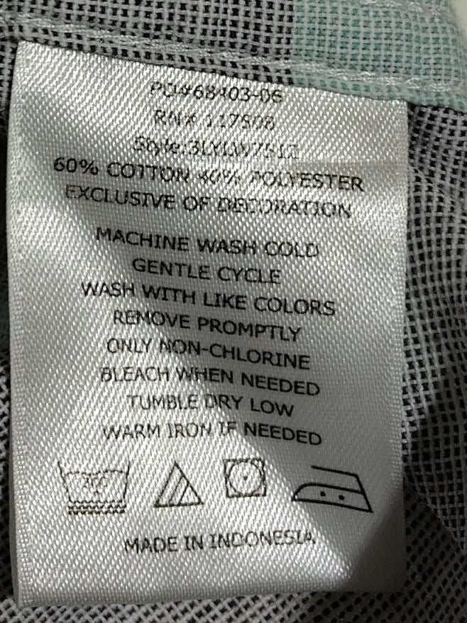Levi’s Men's Shirt XXL Multi Striped Cotton with Polyester Basic - Image 6