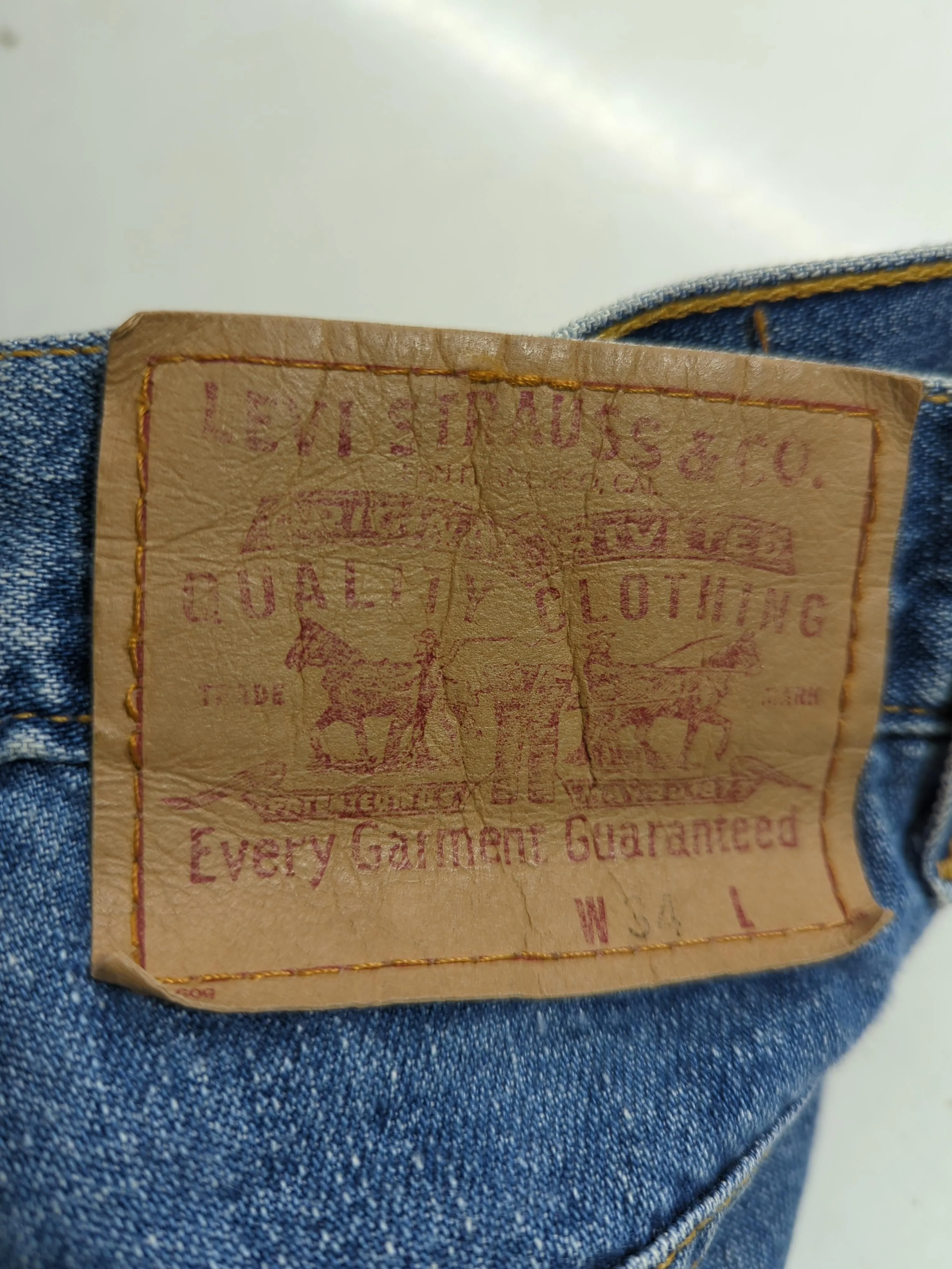 Levi’s Men's Shorts L Blue 100% Cotton Chino - Image 5