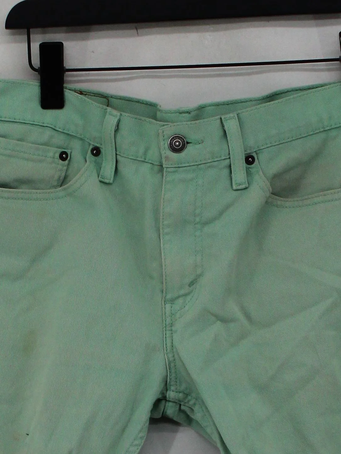 Levi’s Men's Shorts W 32 in; L 32 in Green Cotton with Elastane Chino - Image 3