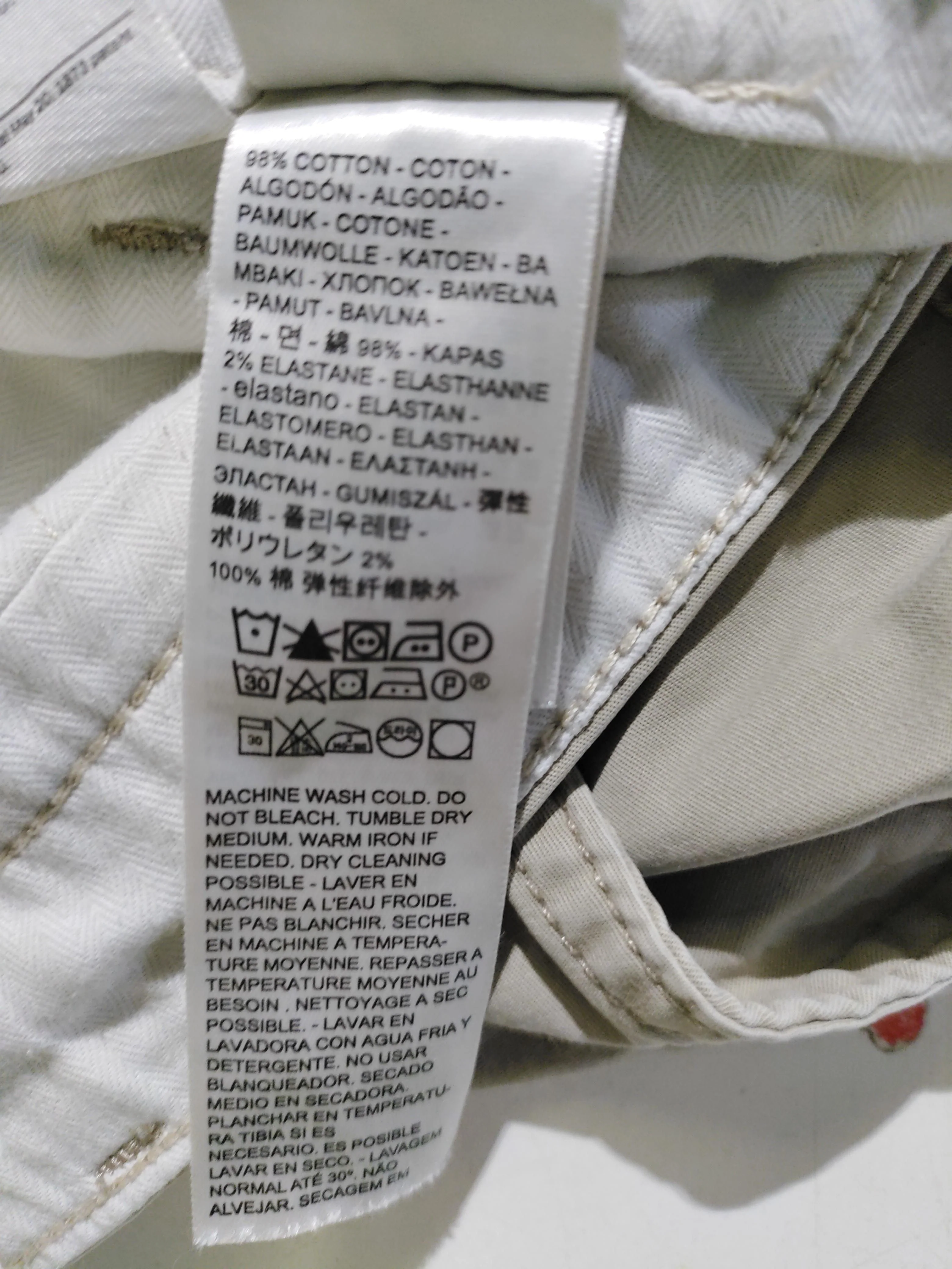 Levi’s Men's Shorts W 36 in Tan Cotton with Elastane Chino - Image 6