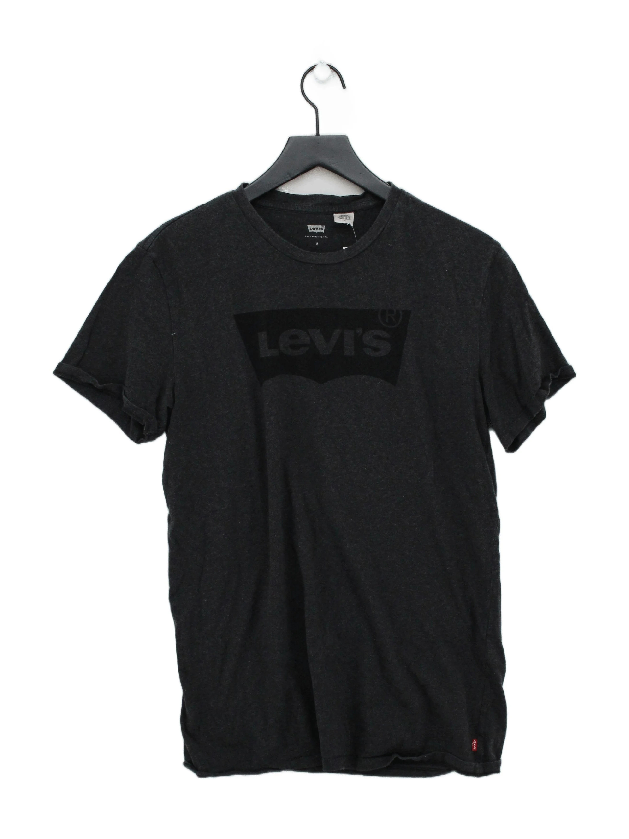 Levi’s Men's T-Shirt M Grey Graphic 100% Cotton Basic