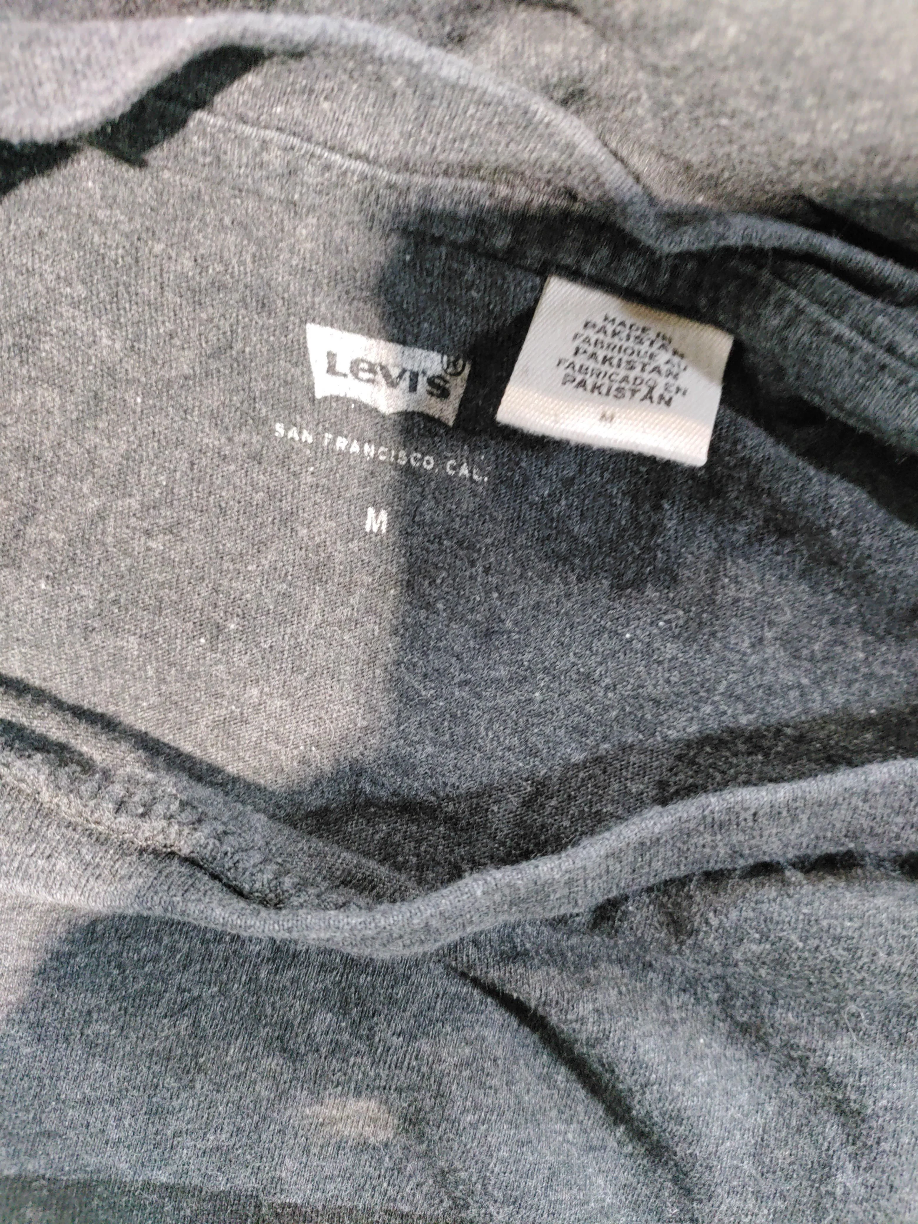 Levi’s Men's T-Shirt M Grey Graphic 100% Cotton Basic - Image 5