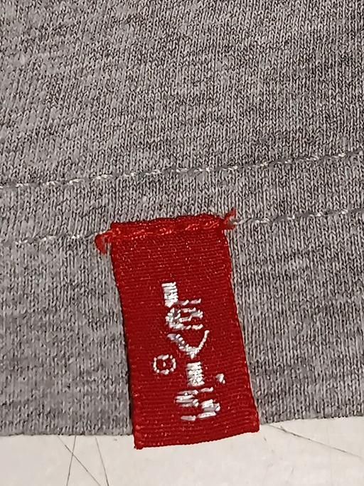 Levi’s Men's T-Shirt M Grey Graphic 100% Other Basic - Image 5