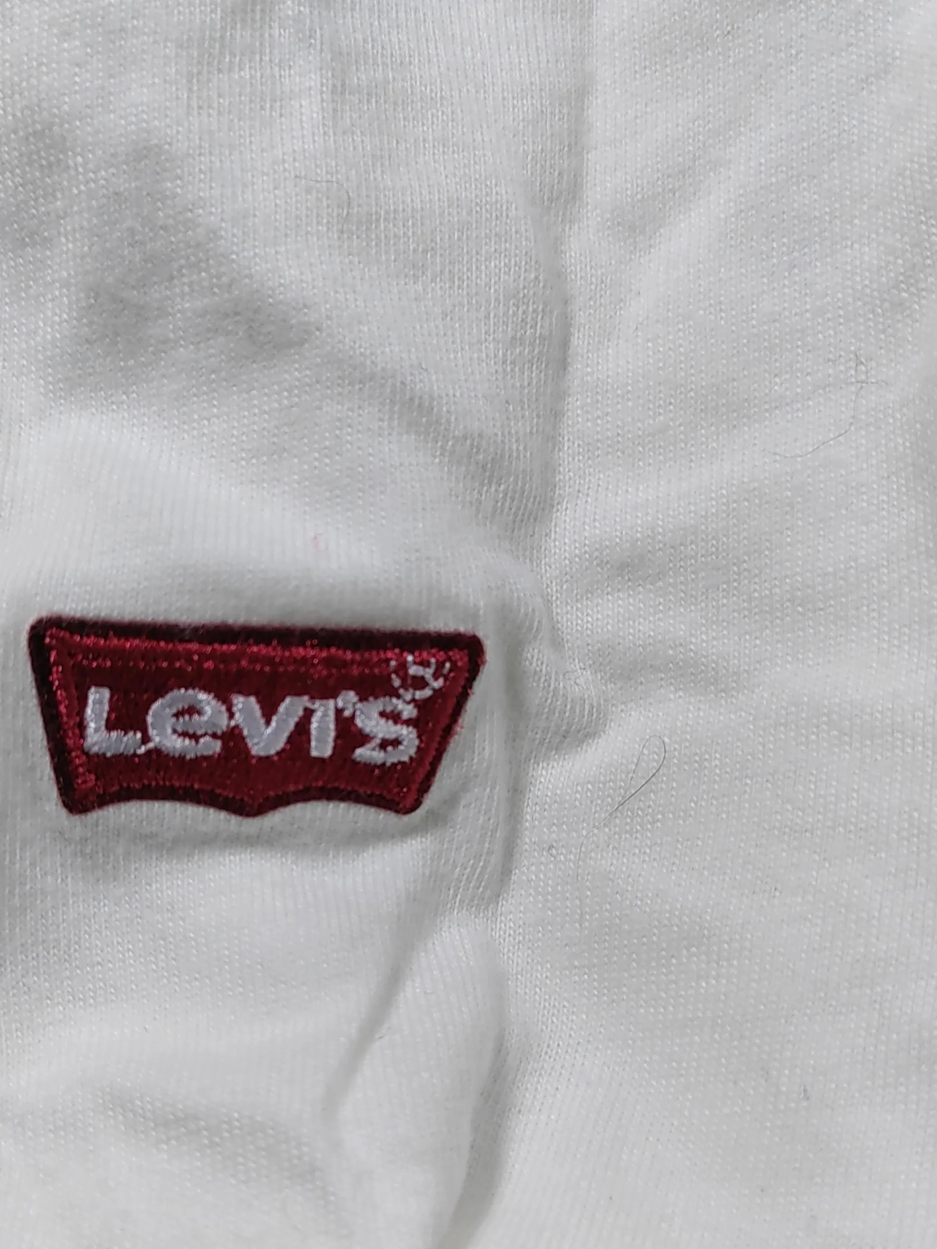 Levi’s Men's T-Shirt S White 100% Cotton Basic - Image 6