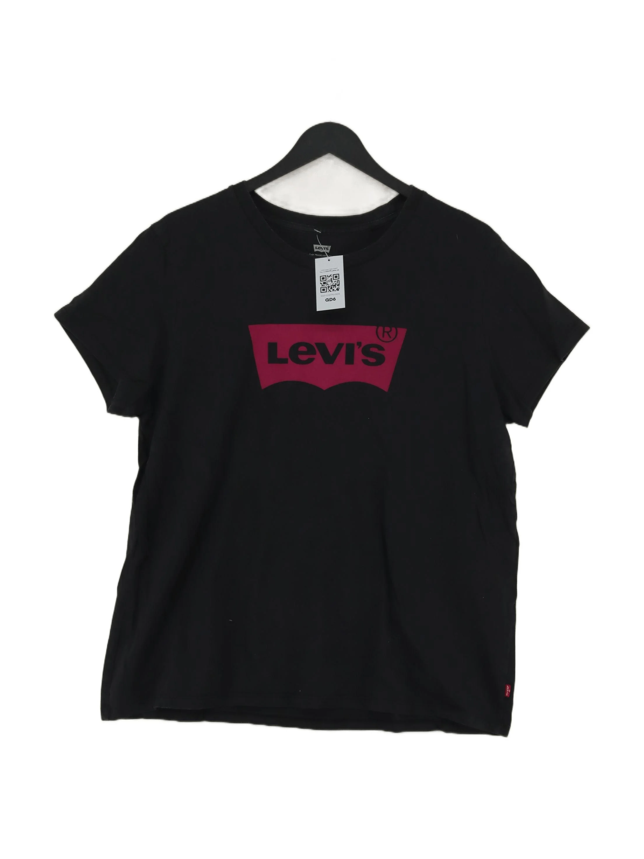 Levi’s Men's T-Shirt XL Black Graphic 100% Cotton Basic