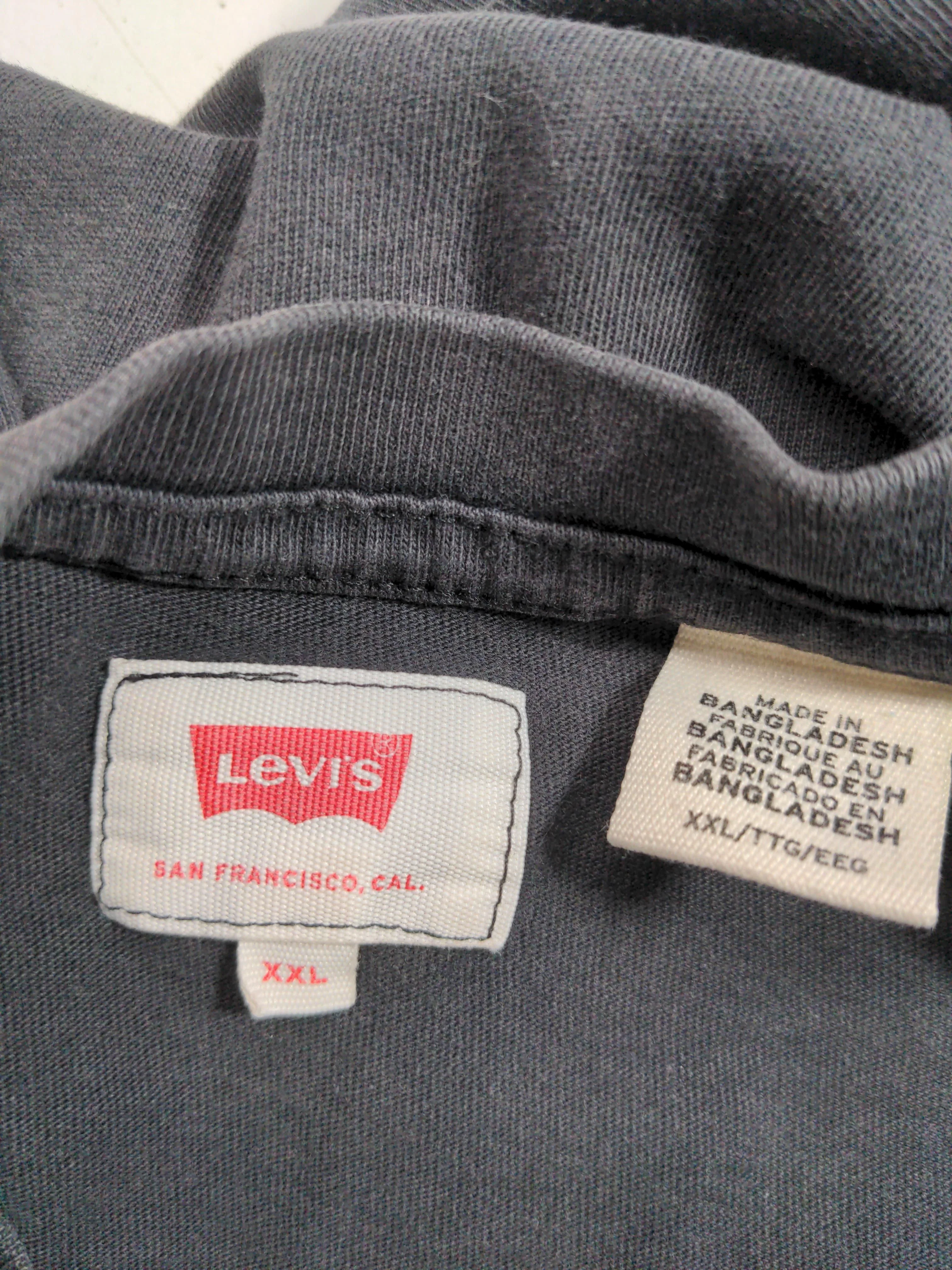 Levi’s Men's T-Shirt XXL Black 100% Other Basic - Image 5