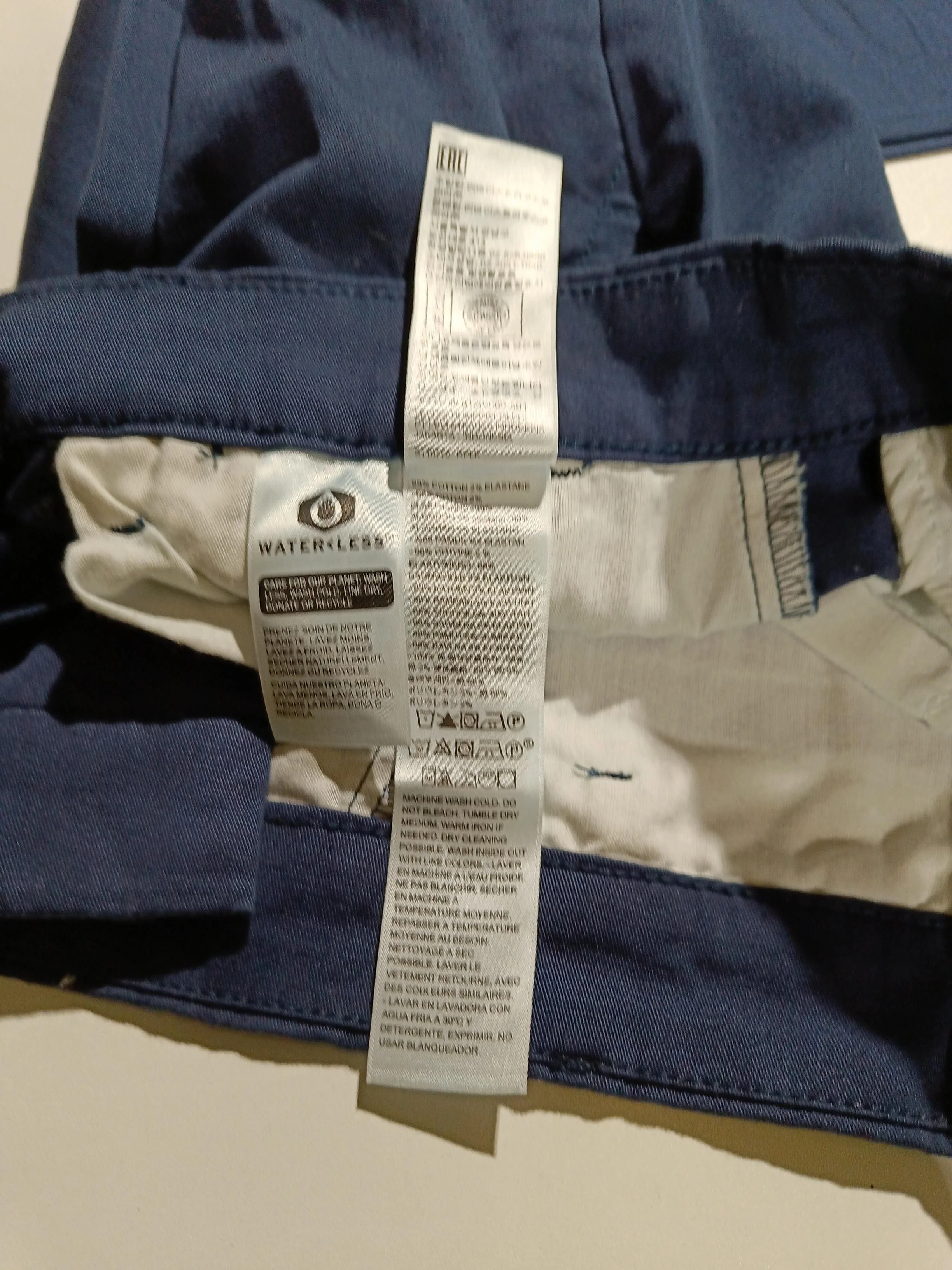 Levi’s Men's Trousers W 25 in Blue Cotton with Elastane Tapered Chino - Image 6