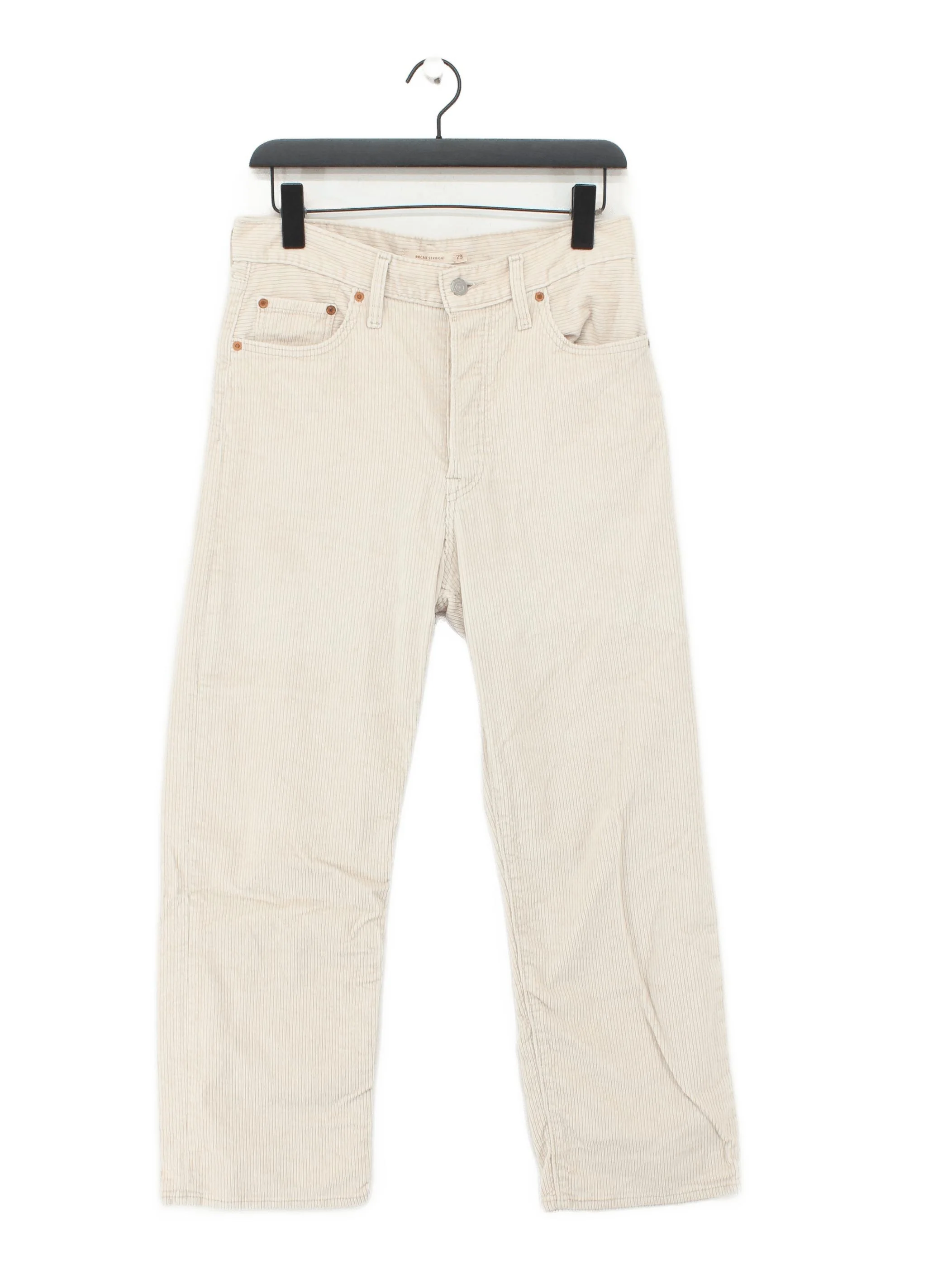 Levi’s Men's Trousers W 29 in Cream Cotton with Elastane Straight Chino