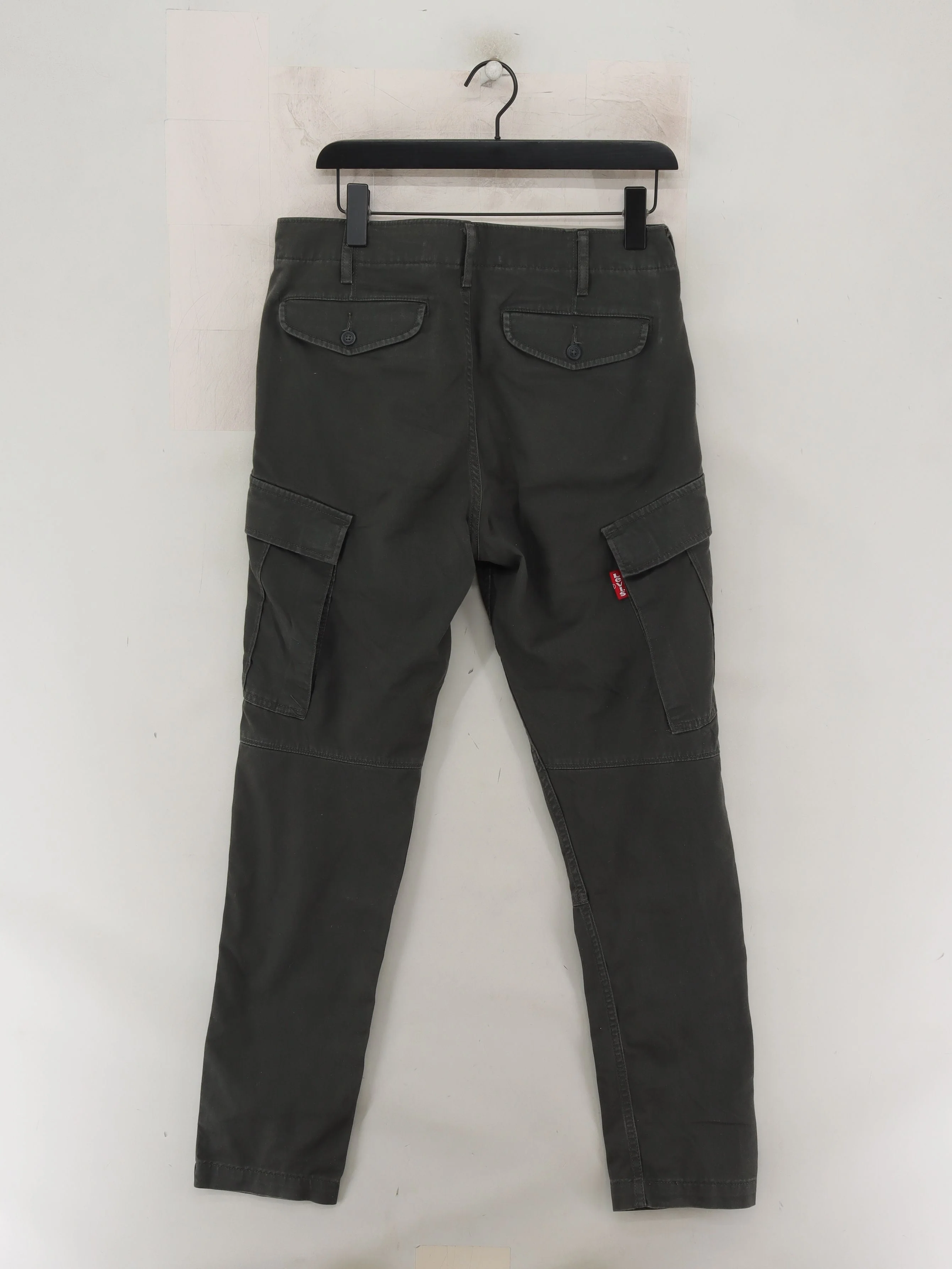 Levi’s Men's Trousers W 30 in Grey Cotton with Elastane Tapered Cargo - Image 2