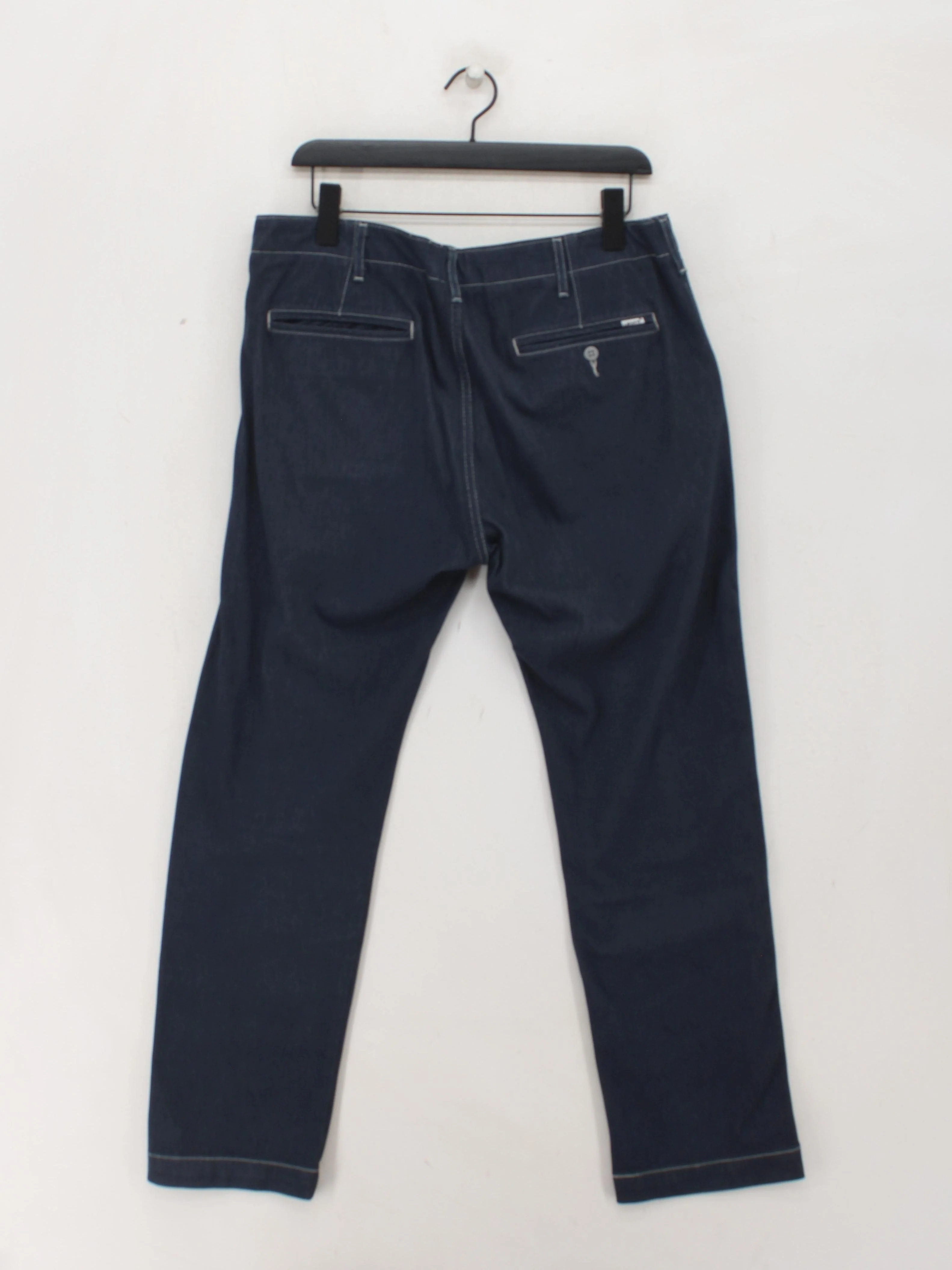 Levi’s Men's Trousers W 33 in; L 30 in Blue Cotton with Elastane Straight Chino - Image 2