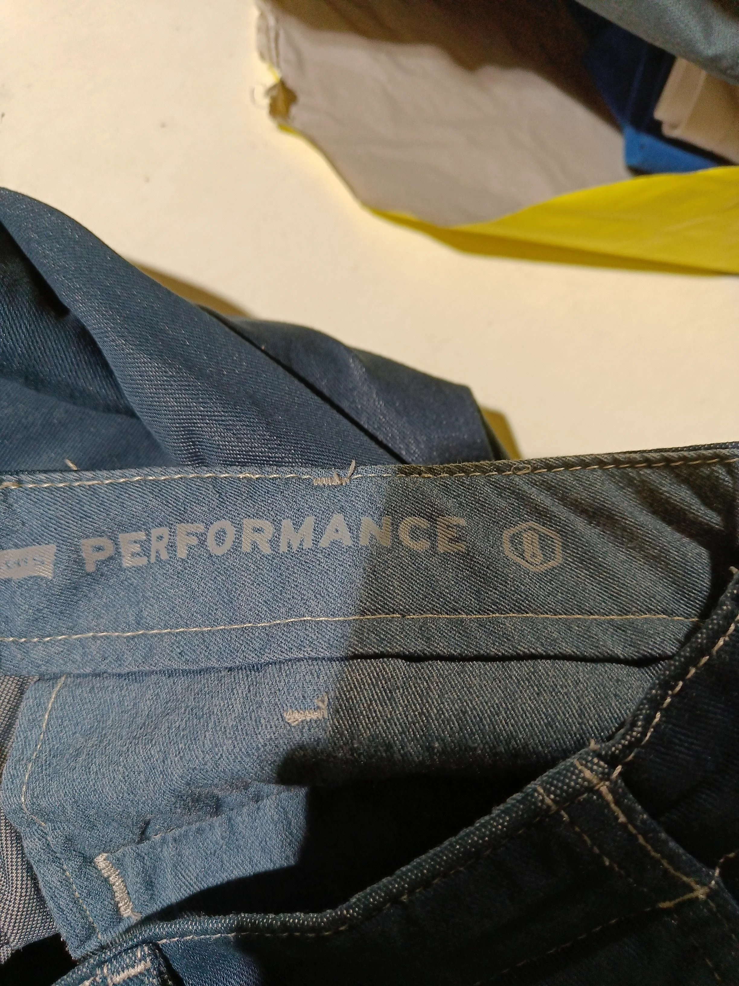 Levi’s Men's Trousers W 33 in; L 30 in Blue Cotton with Elastane Straight Chino - Image 5