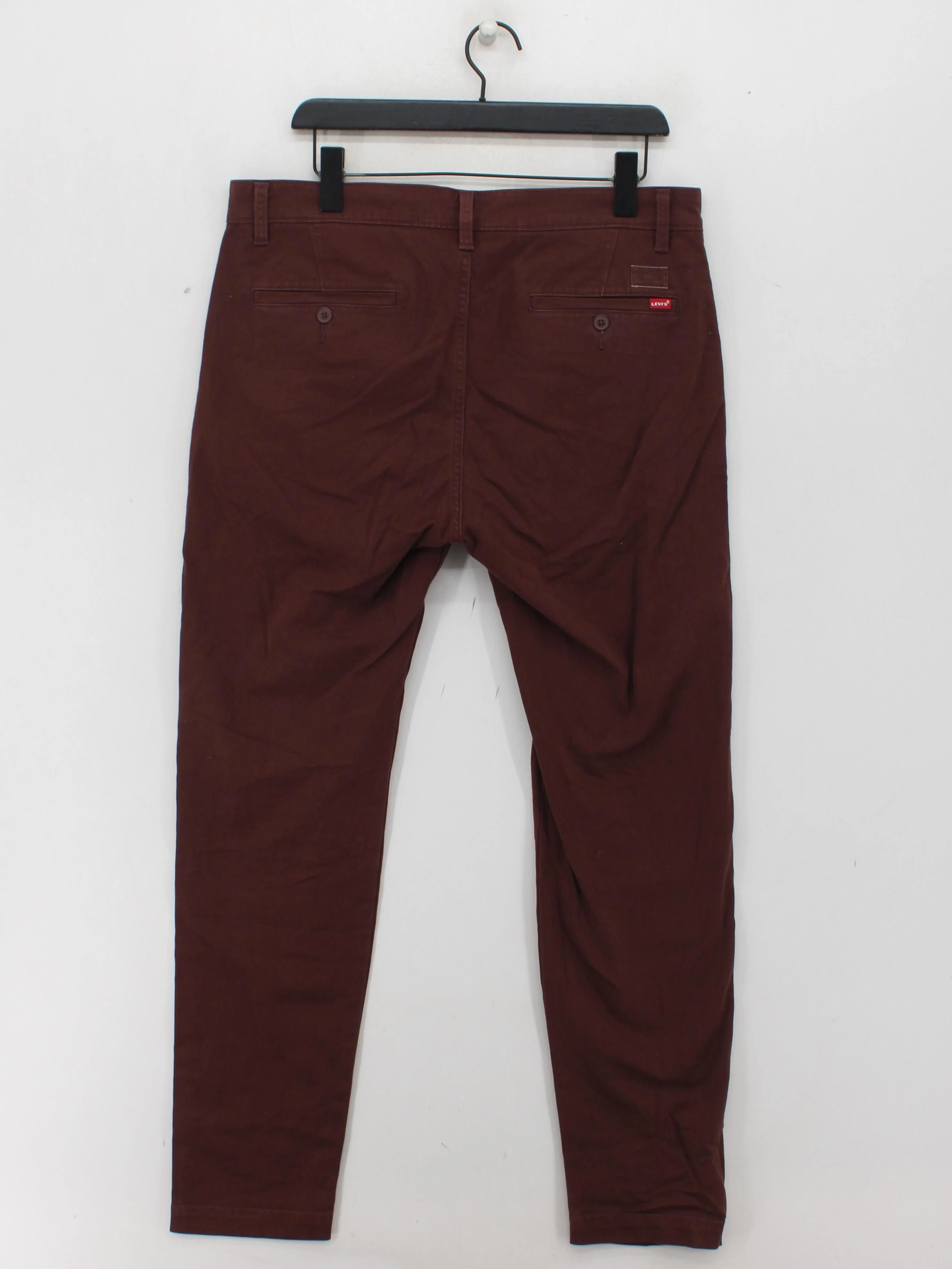 Levi’s Men's Trousers W 34 in Brown Cotton with Elastane Tapered Chino - Image 2
