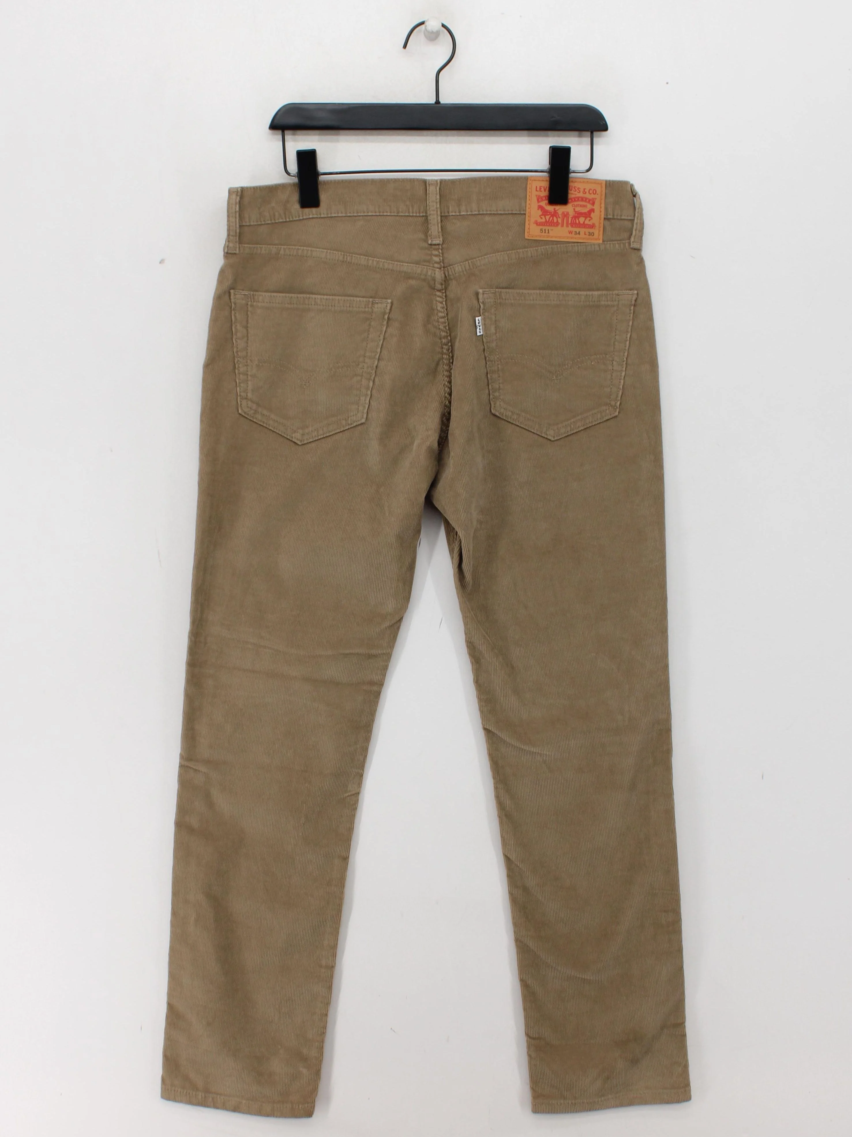 Levi’s Men's Trousers W 34 in Tan Cotton with Polyester, Elastane Chino - Image 2