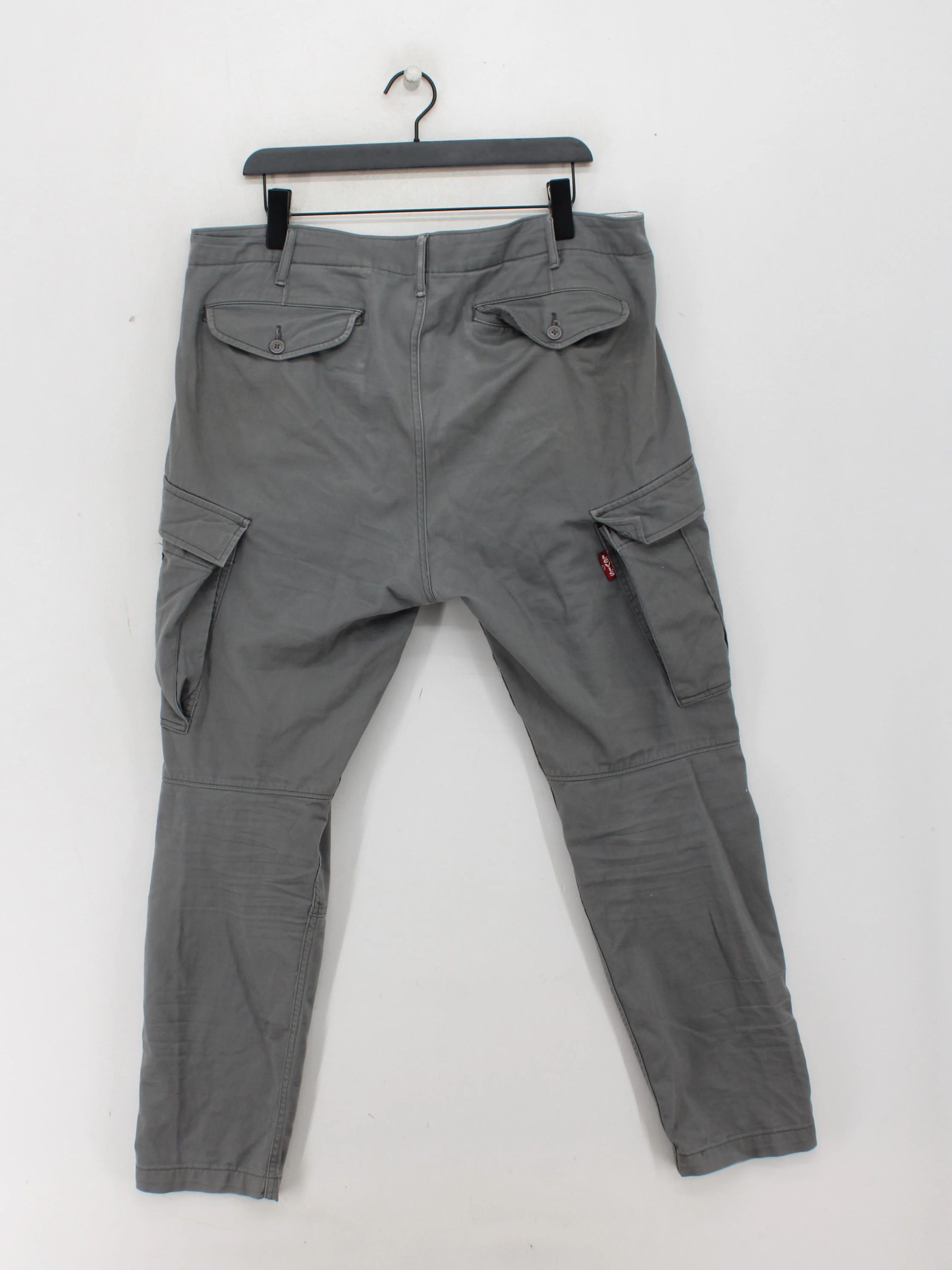 Levi’s Men's Trousers W 36 in Grey Cotton with Elastane Straight Cargo - Image 2