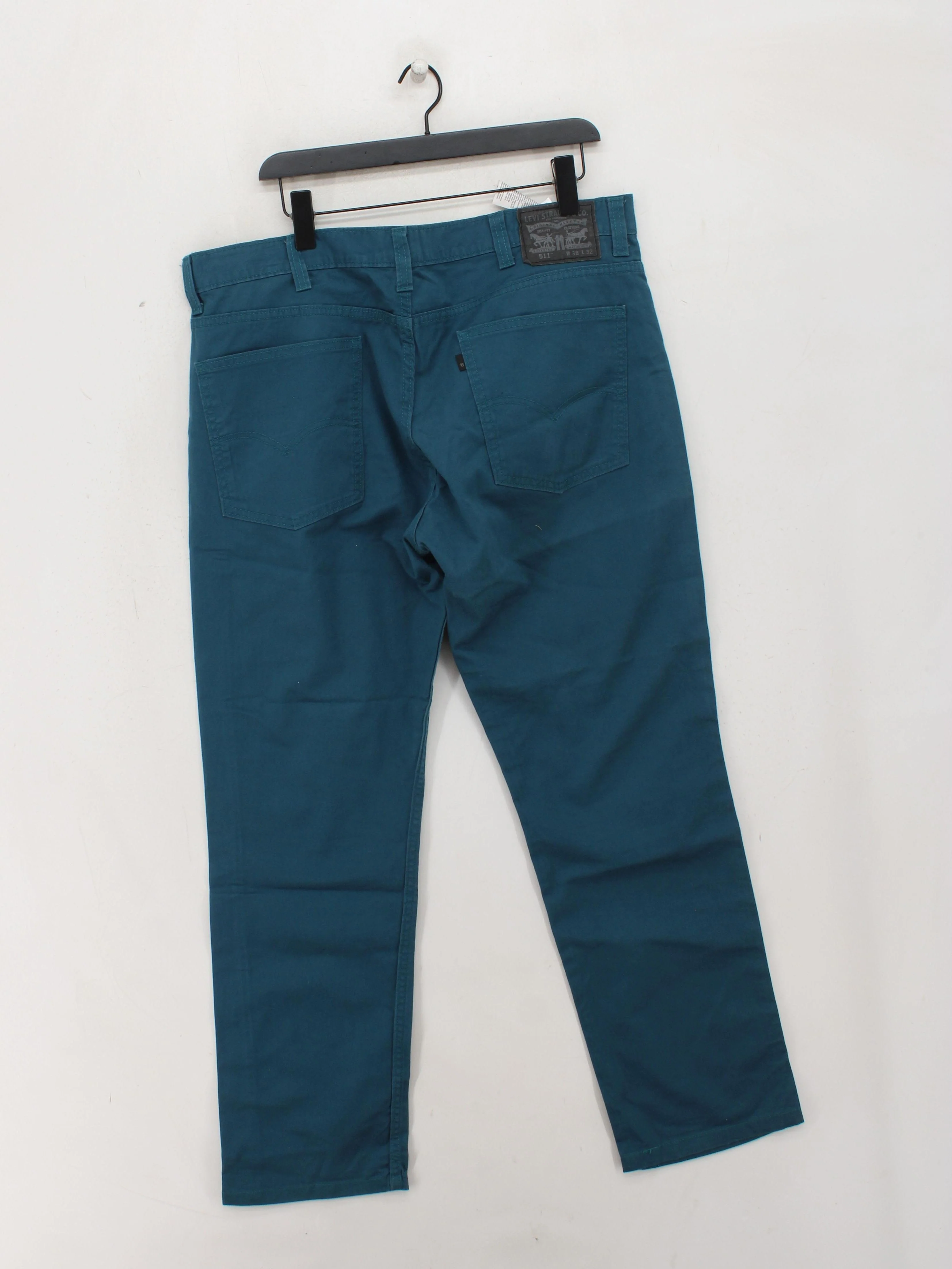 Levi’s Men's Trousers W 38 in; L 32 in Blue Cotton with Elastane Tapered Chino - Image 2