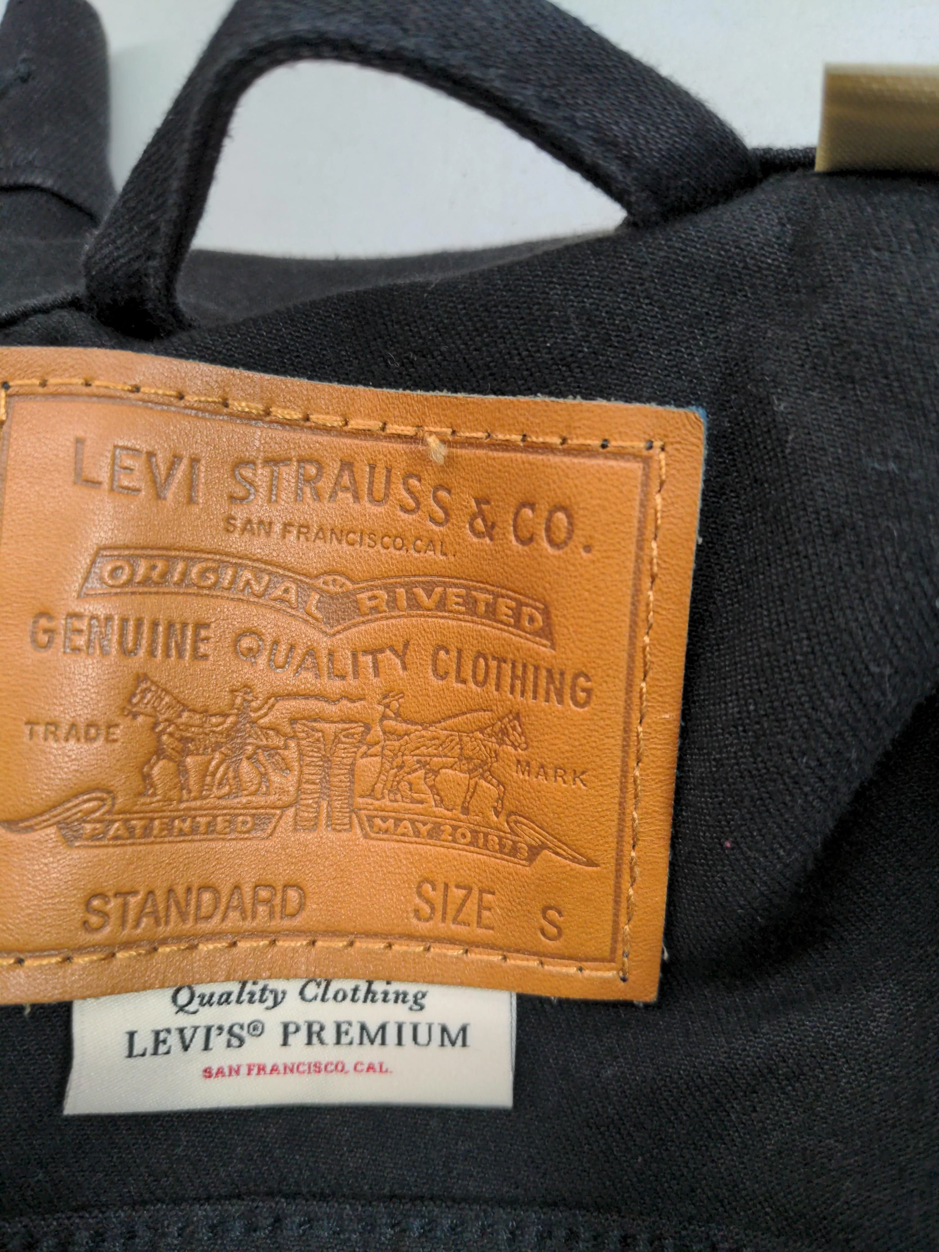 Levi’s Overcoat jacket black - Image 5