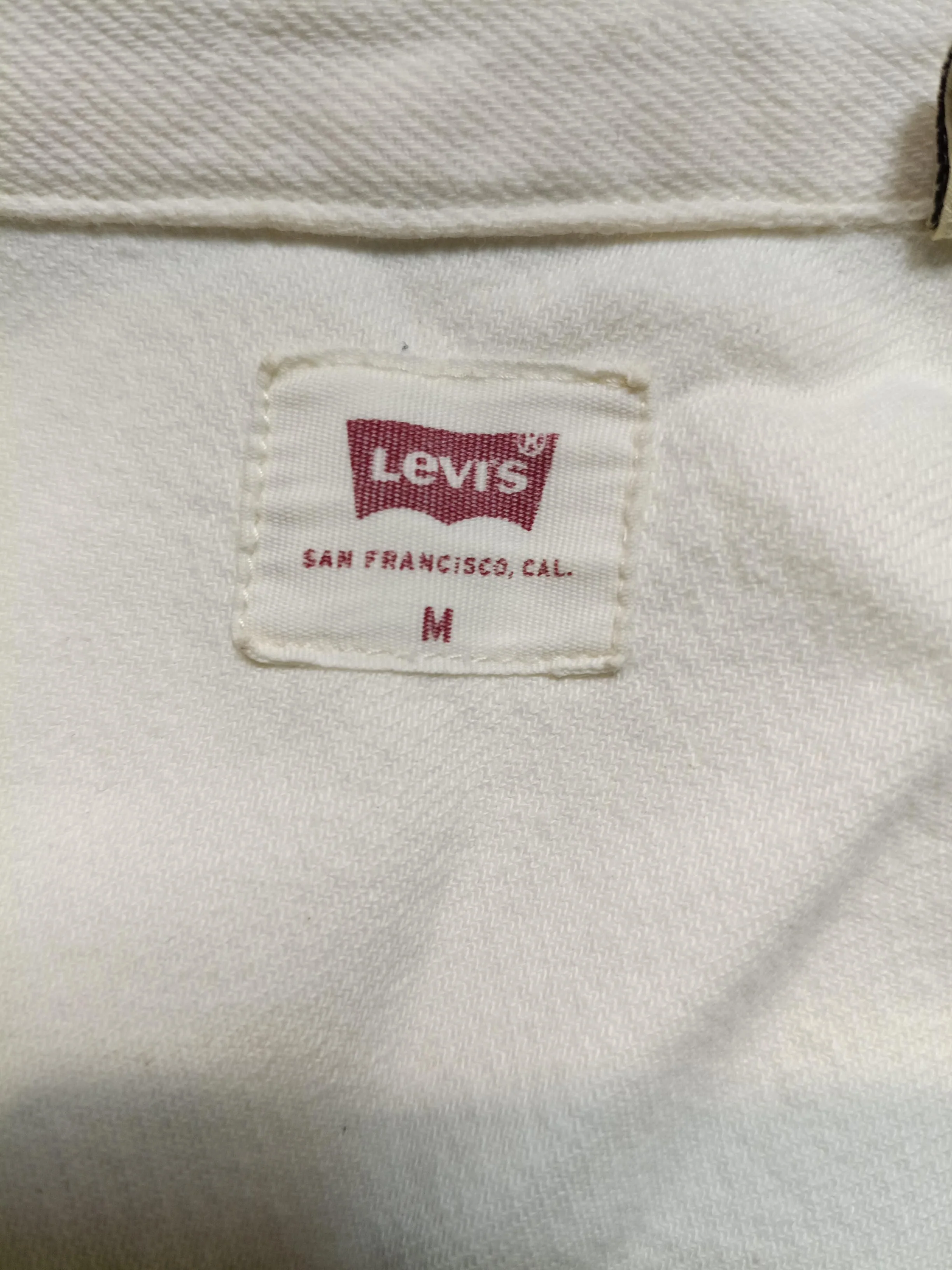 Levi’s Shirt Midi Dress M in White - Image 6