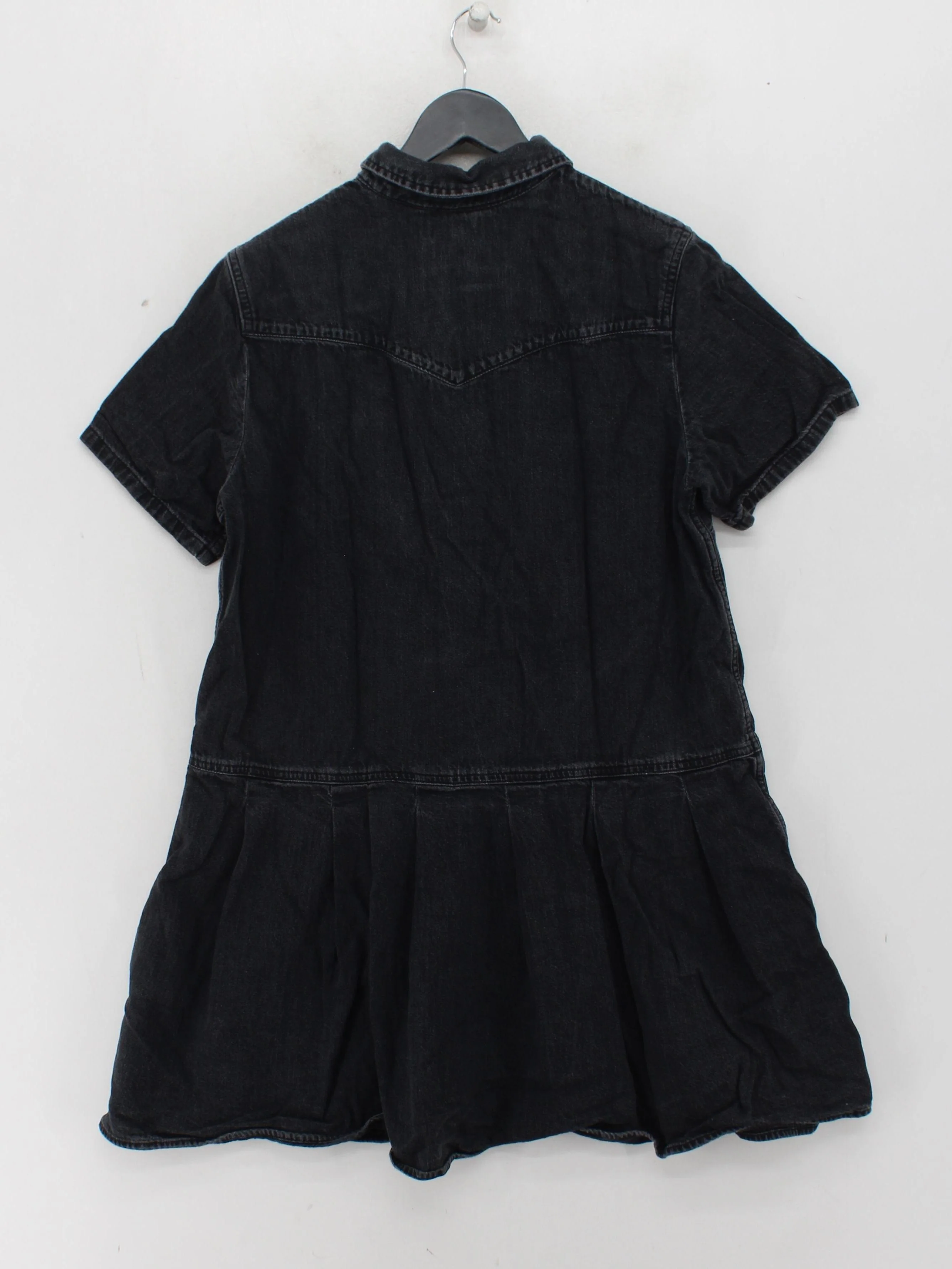 Levi’s Shirt Mini Dress M in Black - Image 2