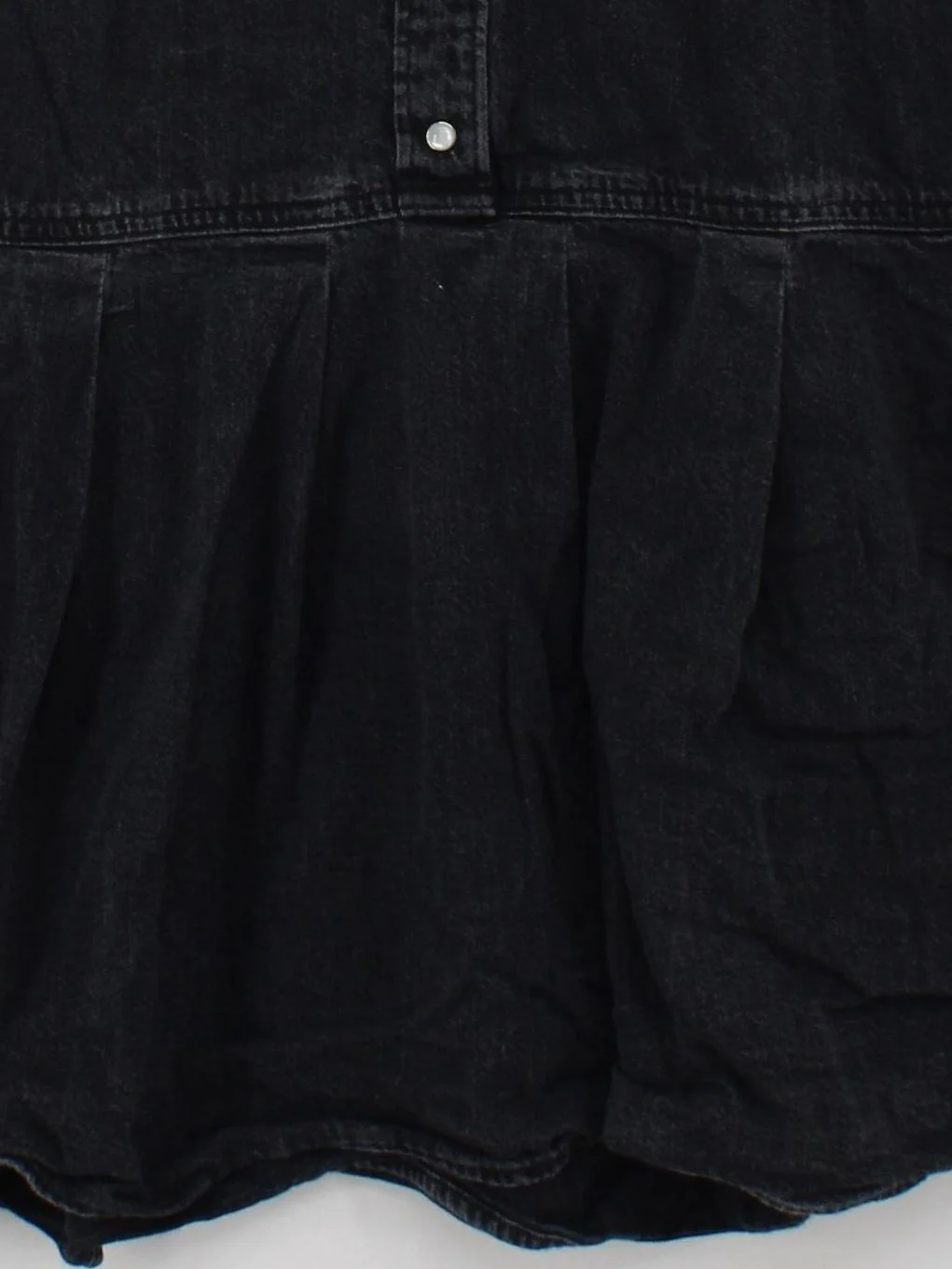 Levi’s Shirt Mini Dress M in Black - Image 4