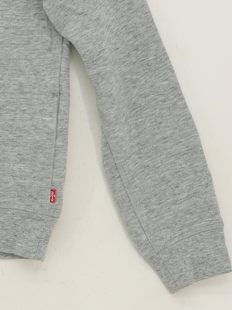 Levi’s Women's Hoodie M Grey Graphic Cotton with Polyester Pullover - Image 4