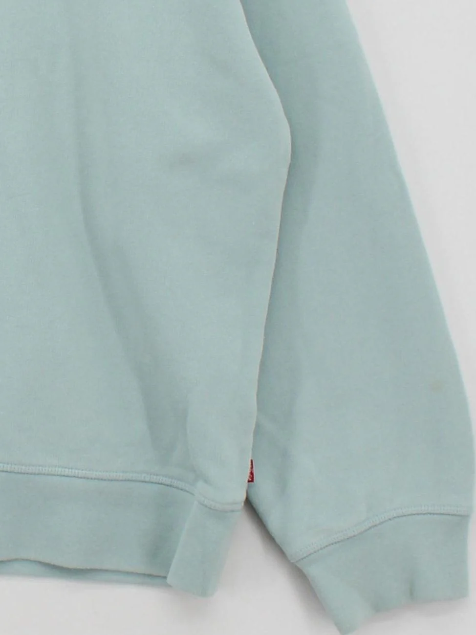 Levi’s Women's Hoodie XL Blue Graphic 100% Cotton Pullover - Image 4