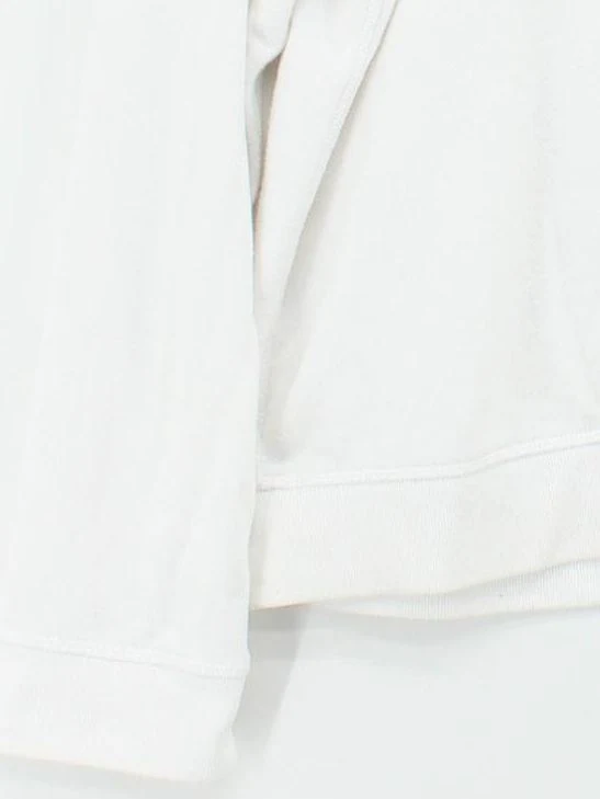 Levi’s Women's Hoodie XL White Graphic 100% Other Pullover - Image 4