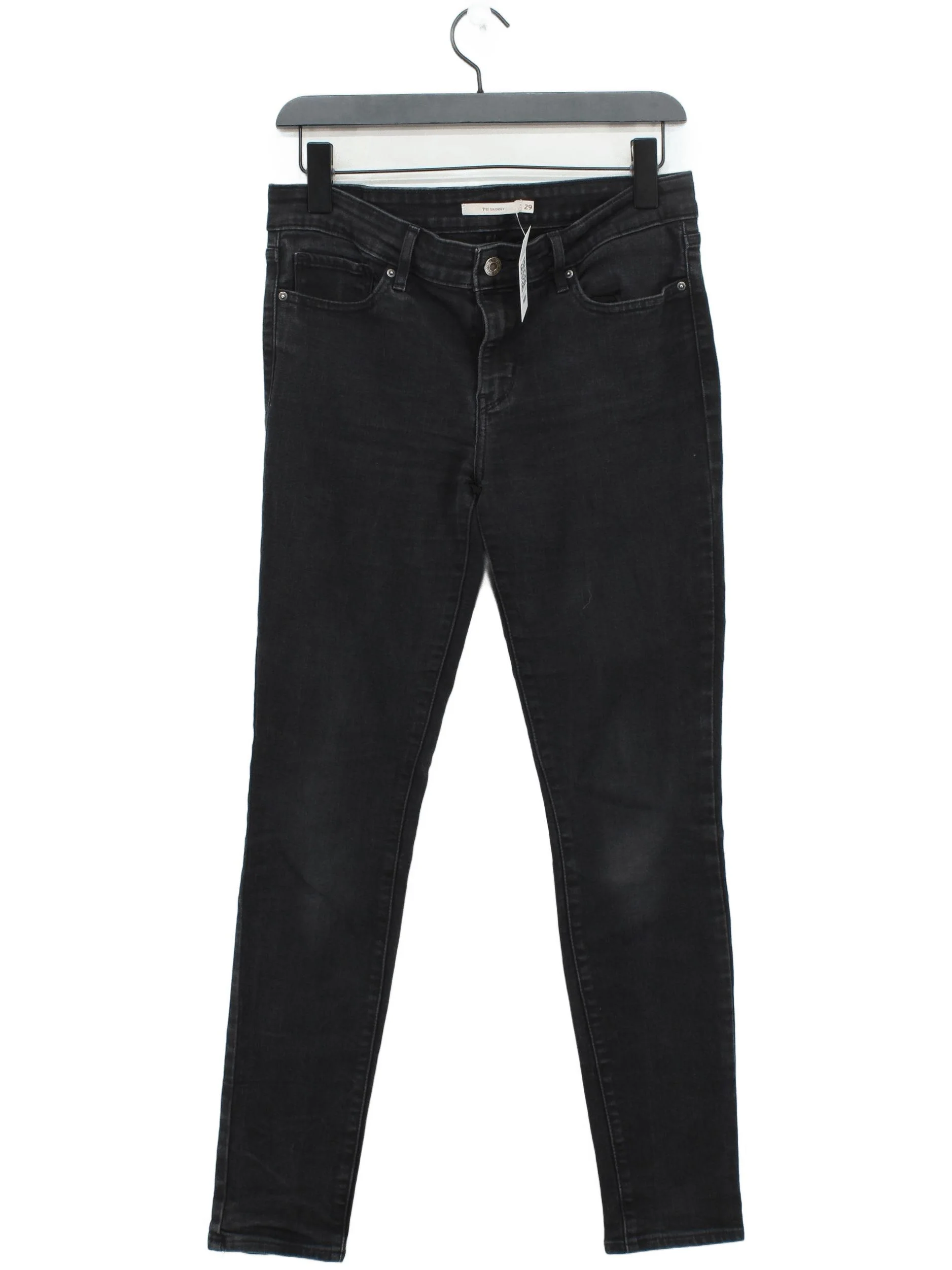 Levi’s Women's Jeans L Black Cotton with Polyester, Viscose, Elastane Skinny