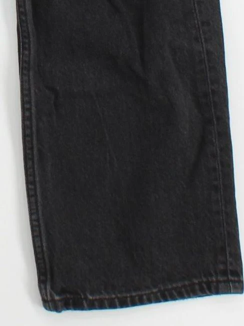 Levi’s Women's Jeans M Black Cotton with Lyocell Modal Straight - Image 4