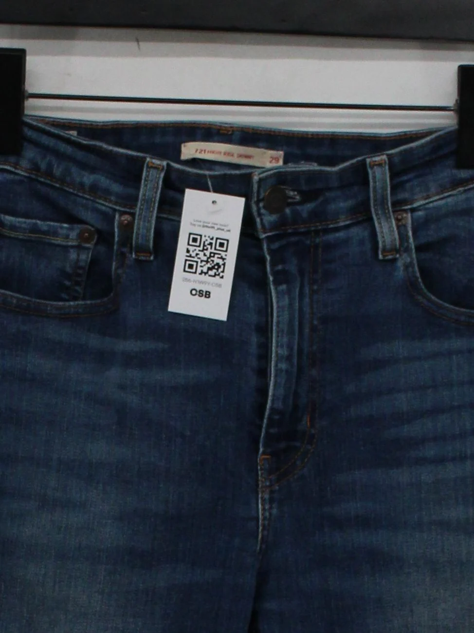 Levi’s Women's Jeans M Blue Cotton - Image 3