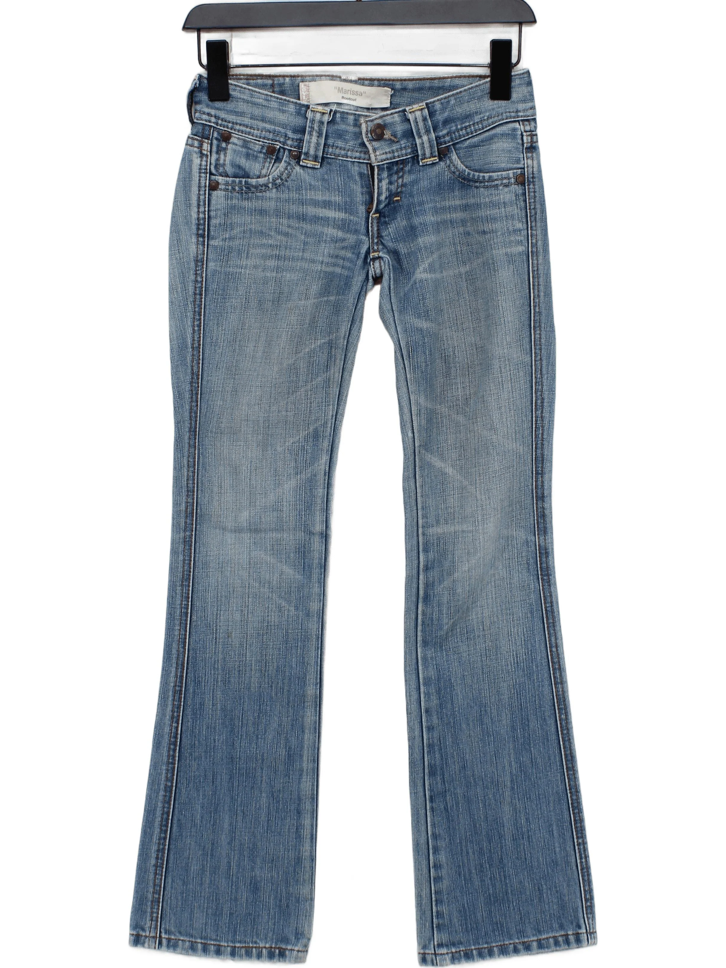 Levi’s Women's Jeans S Blue 100% Cotton Flared