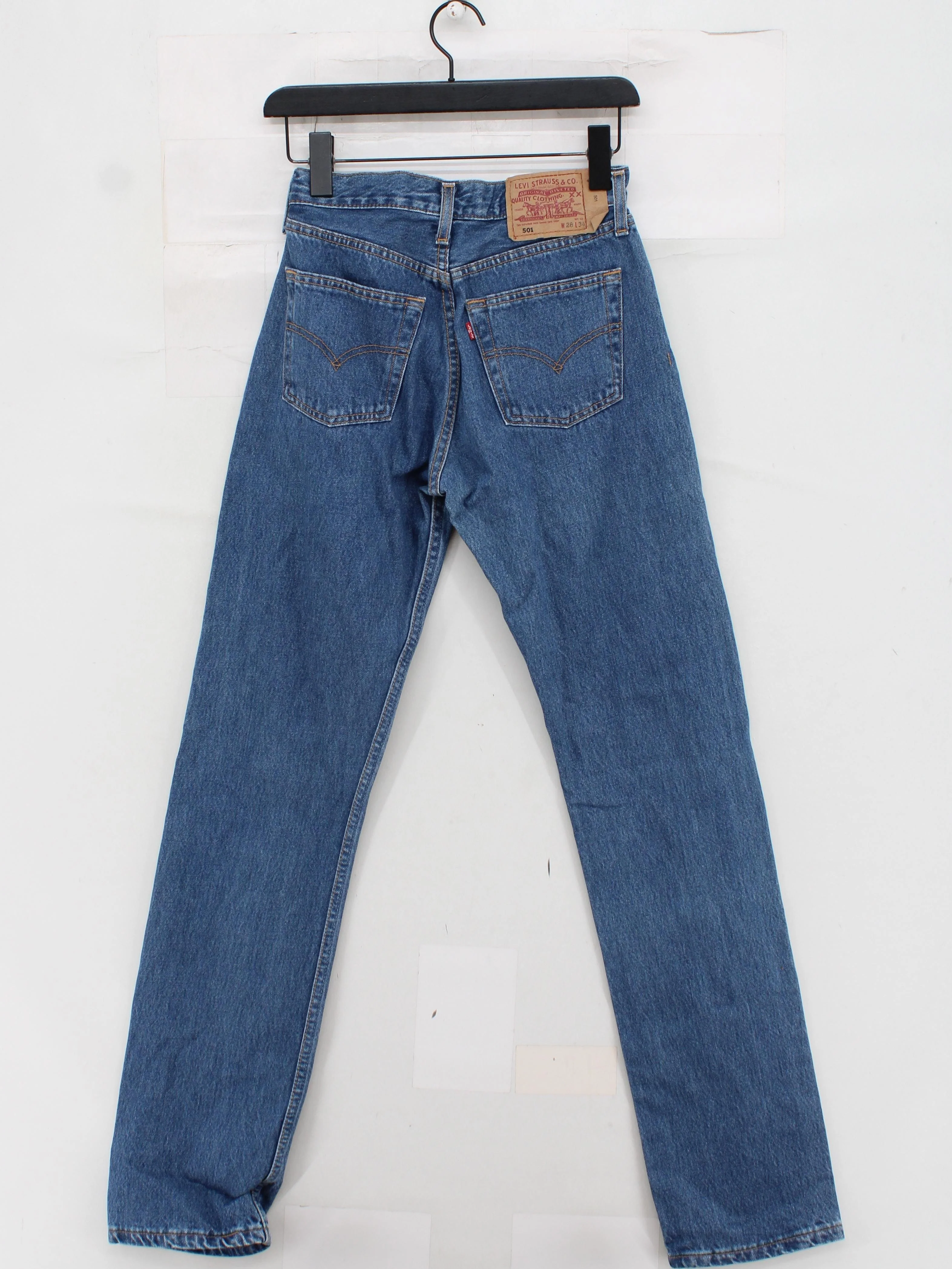 Levi’s Women's Jeans S Blue 100% Cotton Straight - Image 2
