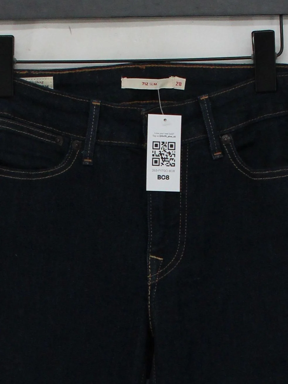 Levi’s Women's Jeans S Blue Cotton - Image 3