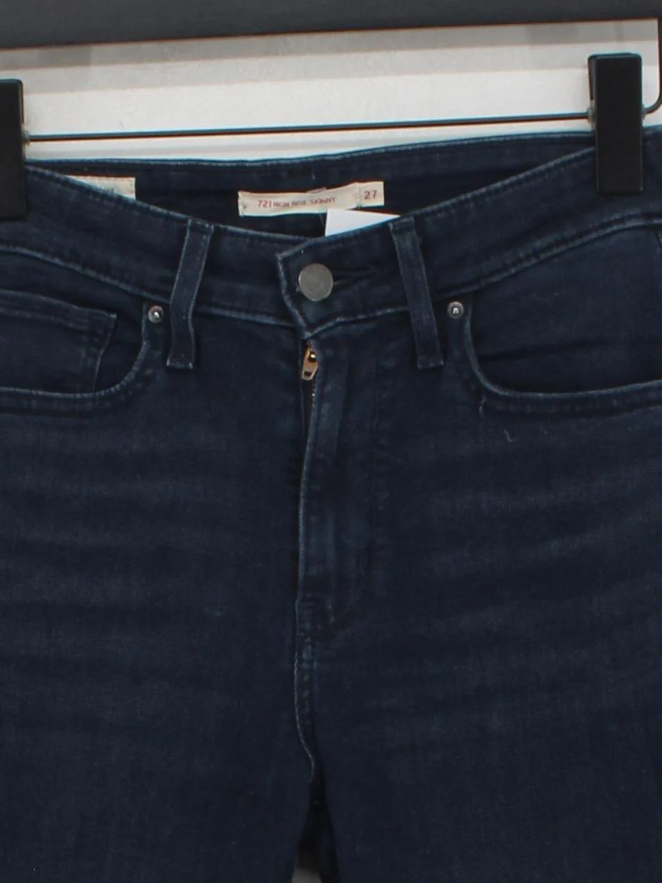 Levi’s Women's Jeans S Blue Cotton with Polyester, Elastane Skinny - Image 3