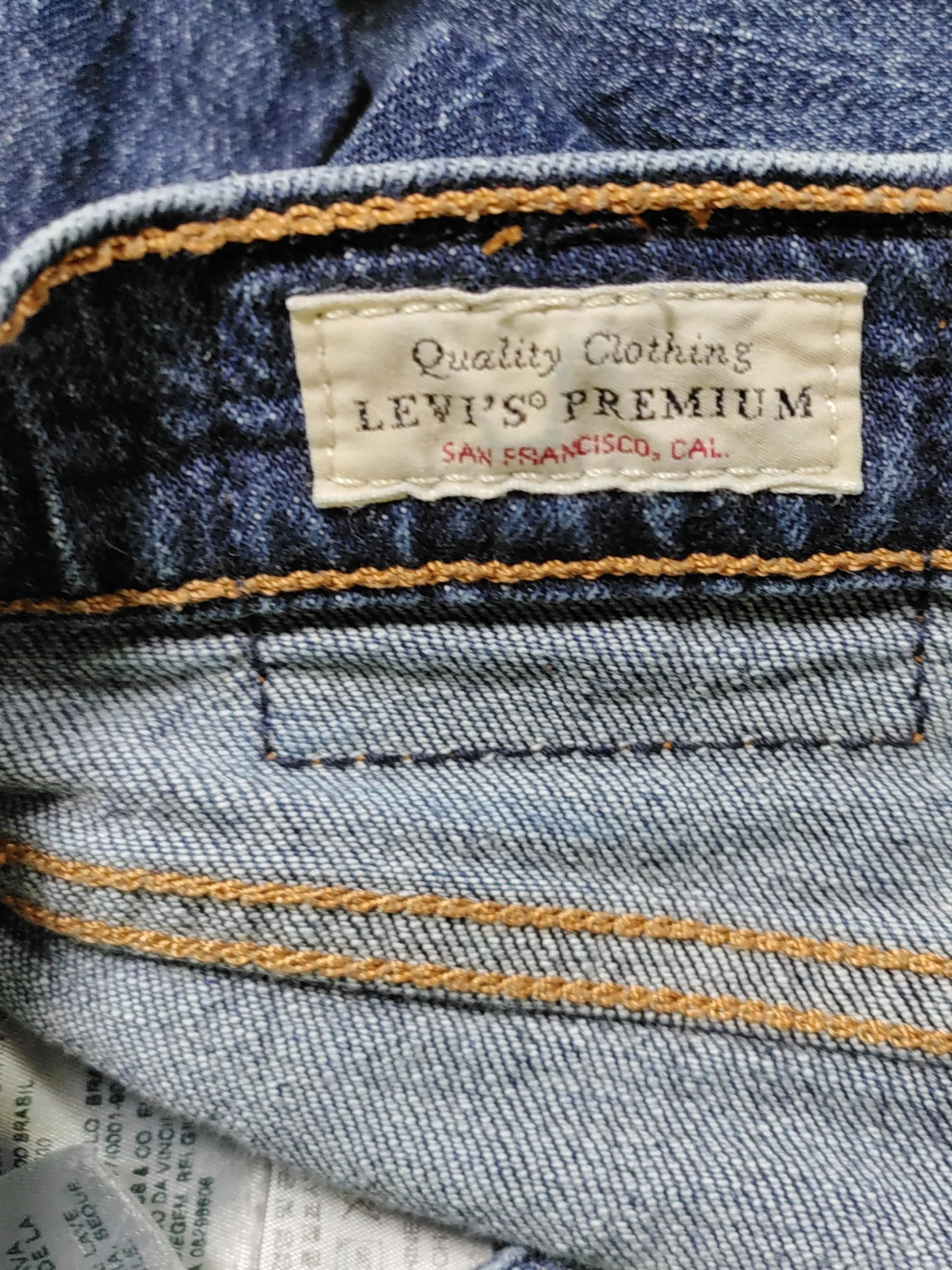 Levi’s Women's Jeans S Blue Cotton with Polyester, Elastane Straight - Image 5