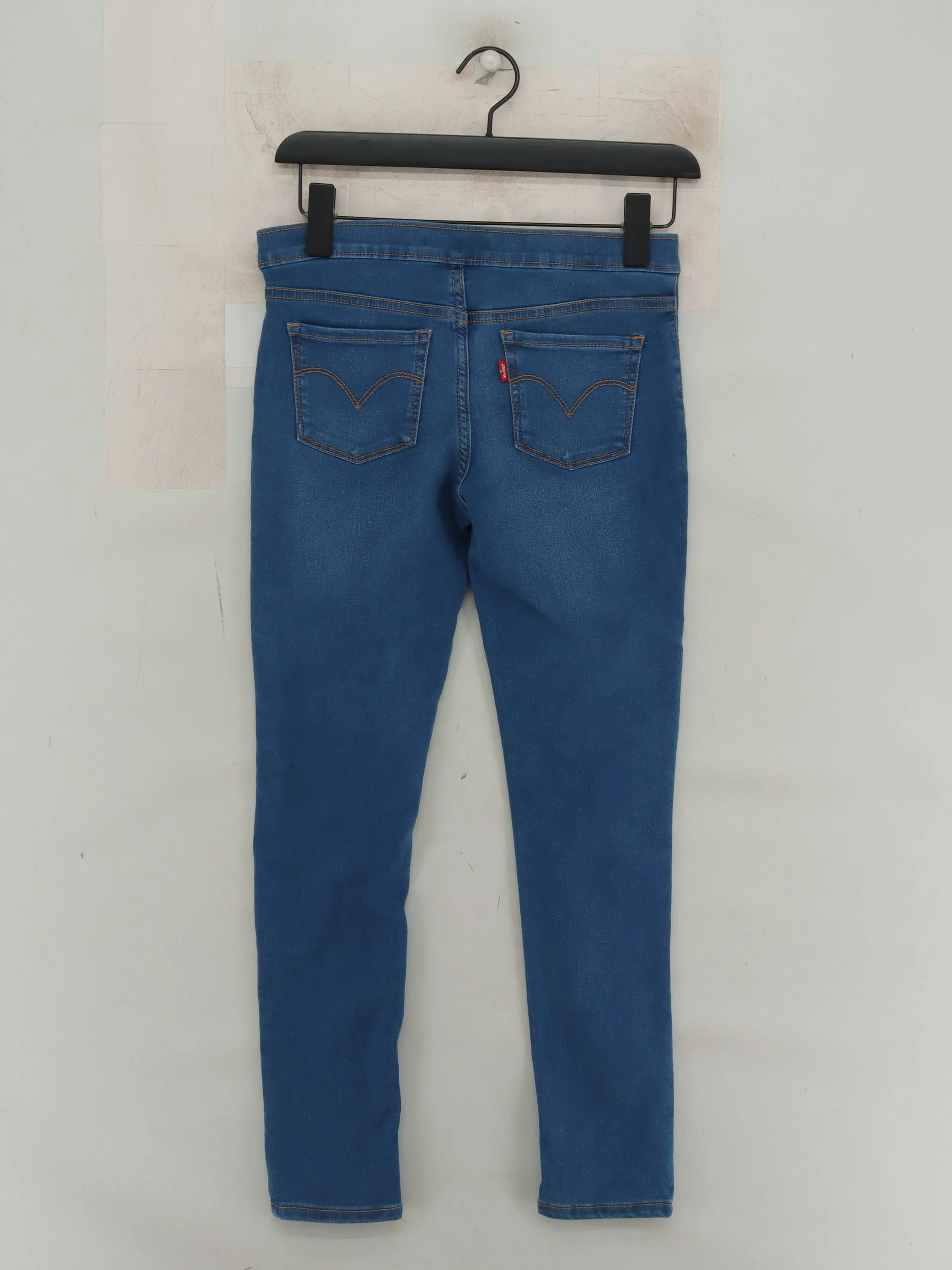 Levi’s Women's Jeans UK 12 Blue Cotton with Polyester, Elastane Jegging - Image 2