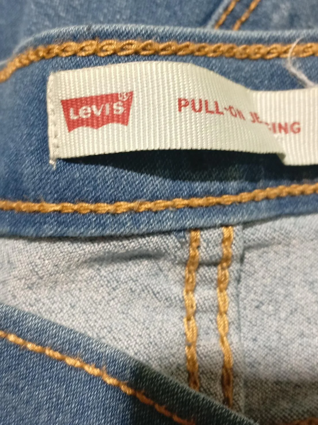 Levi’s Women's Jeans UK 12 Blue Cotton with Polyester, Elastane Jegging - Image 5