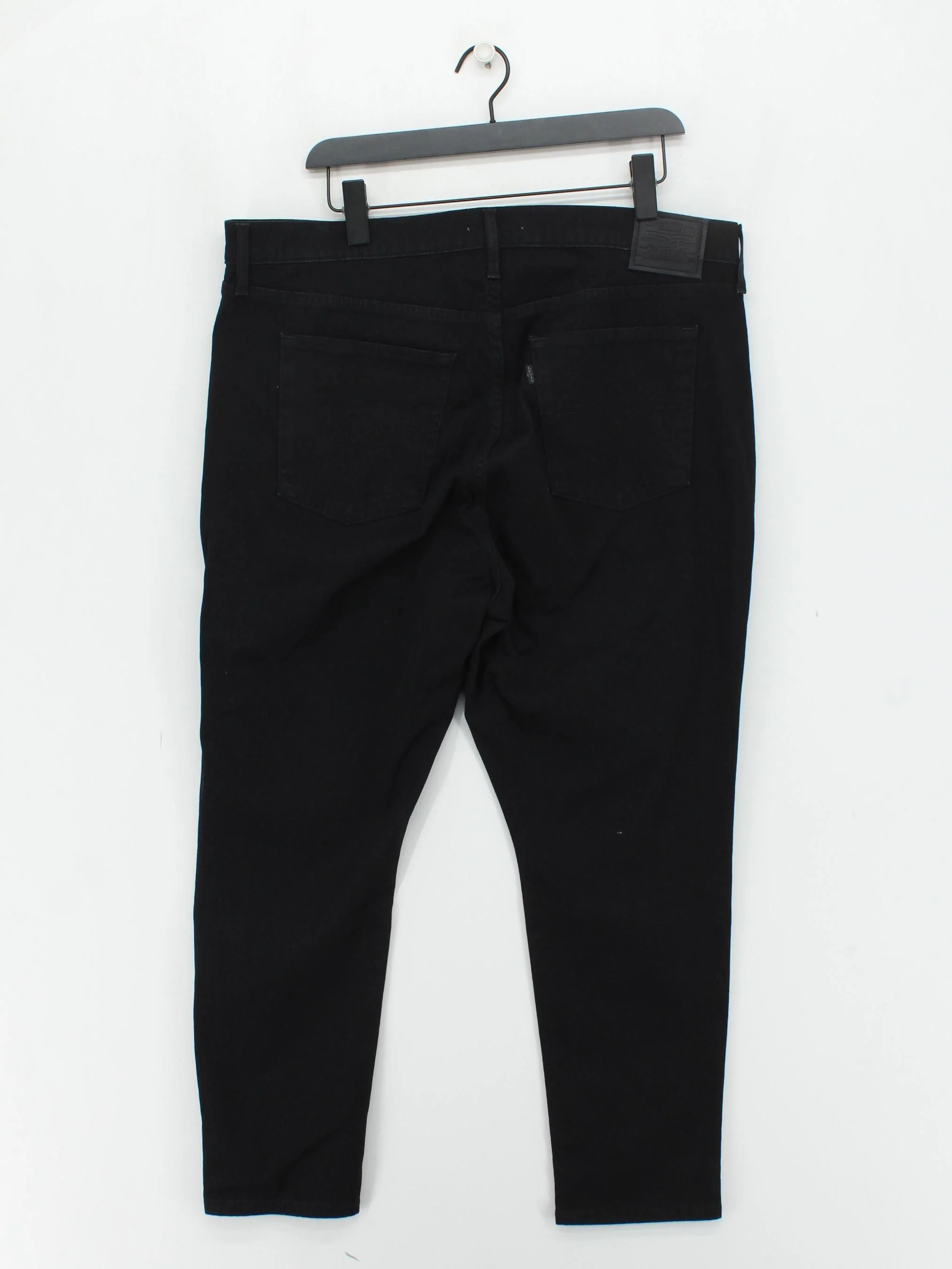 Levi’s Women's Jeans UK 20 Black Cotton with Polyester, Elastane Skinny - Image 2
