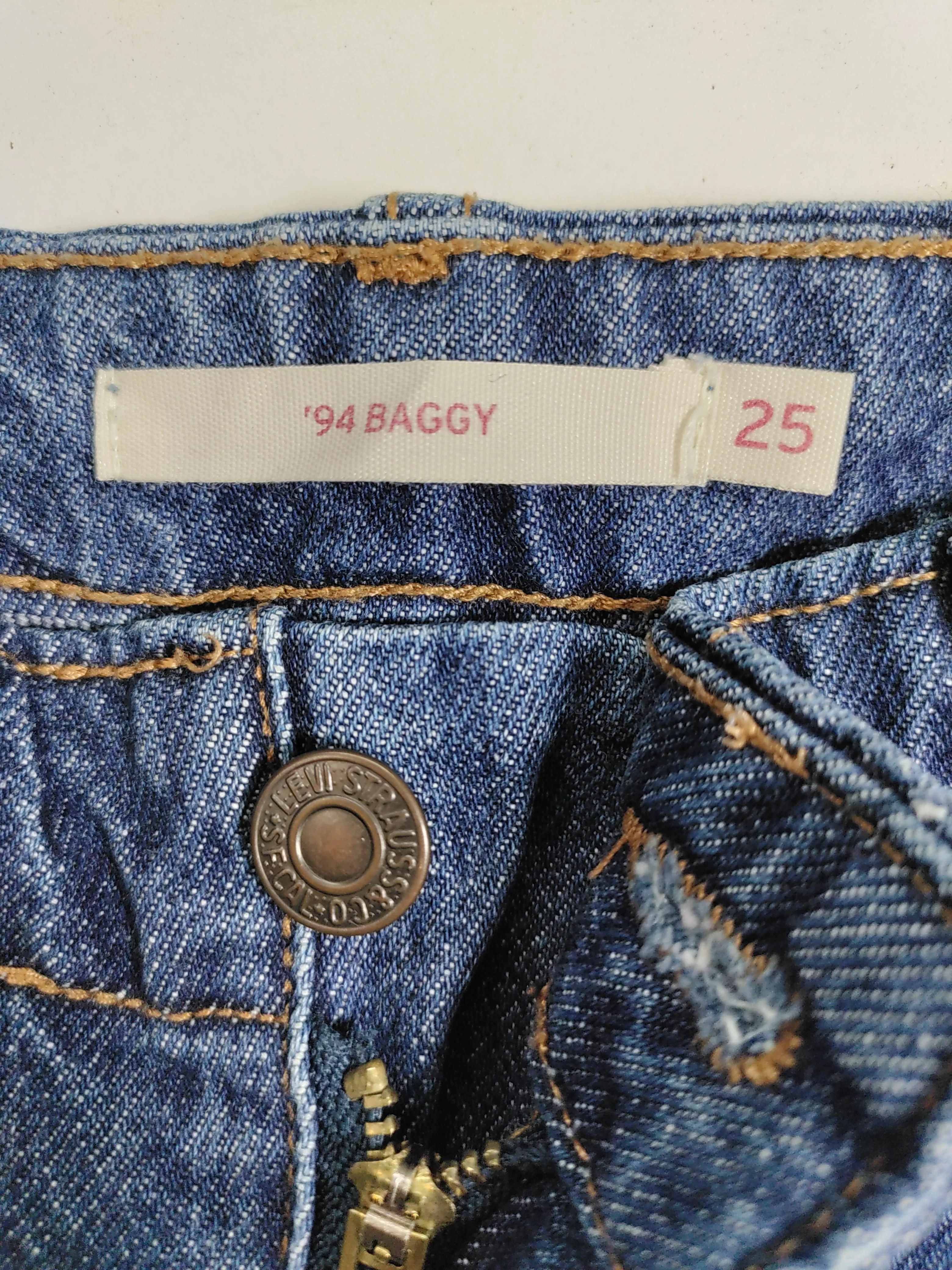 Levi’s Women's Jeans W 25 in Blue 100% Cotton Wide-Leg - Image 5