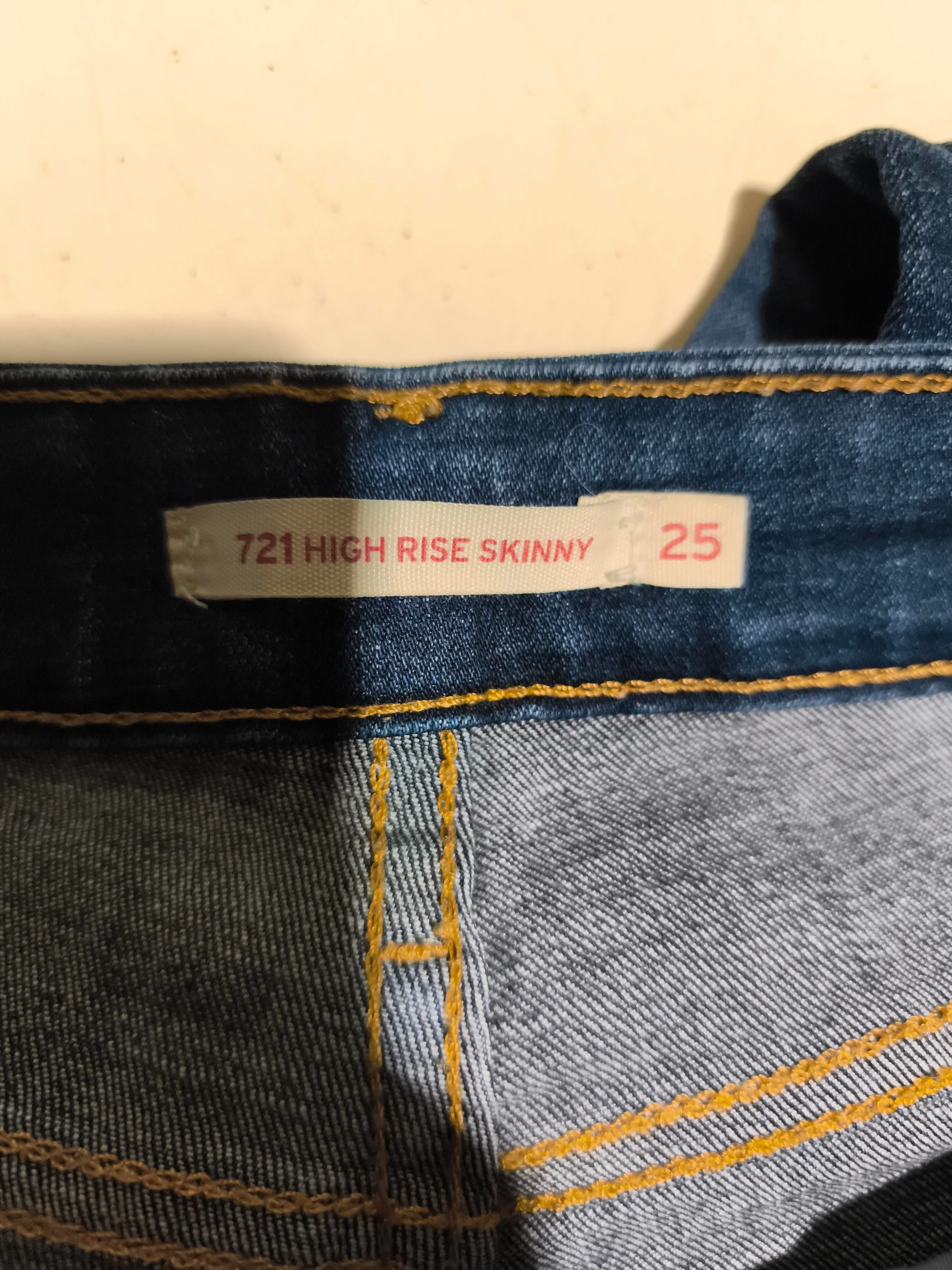 Levi’s Women's Jeans W 25 in Blue 100% Other Skinny - Image 5