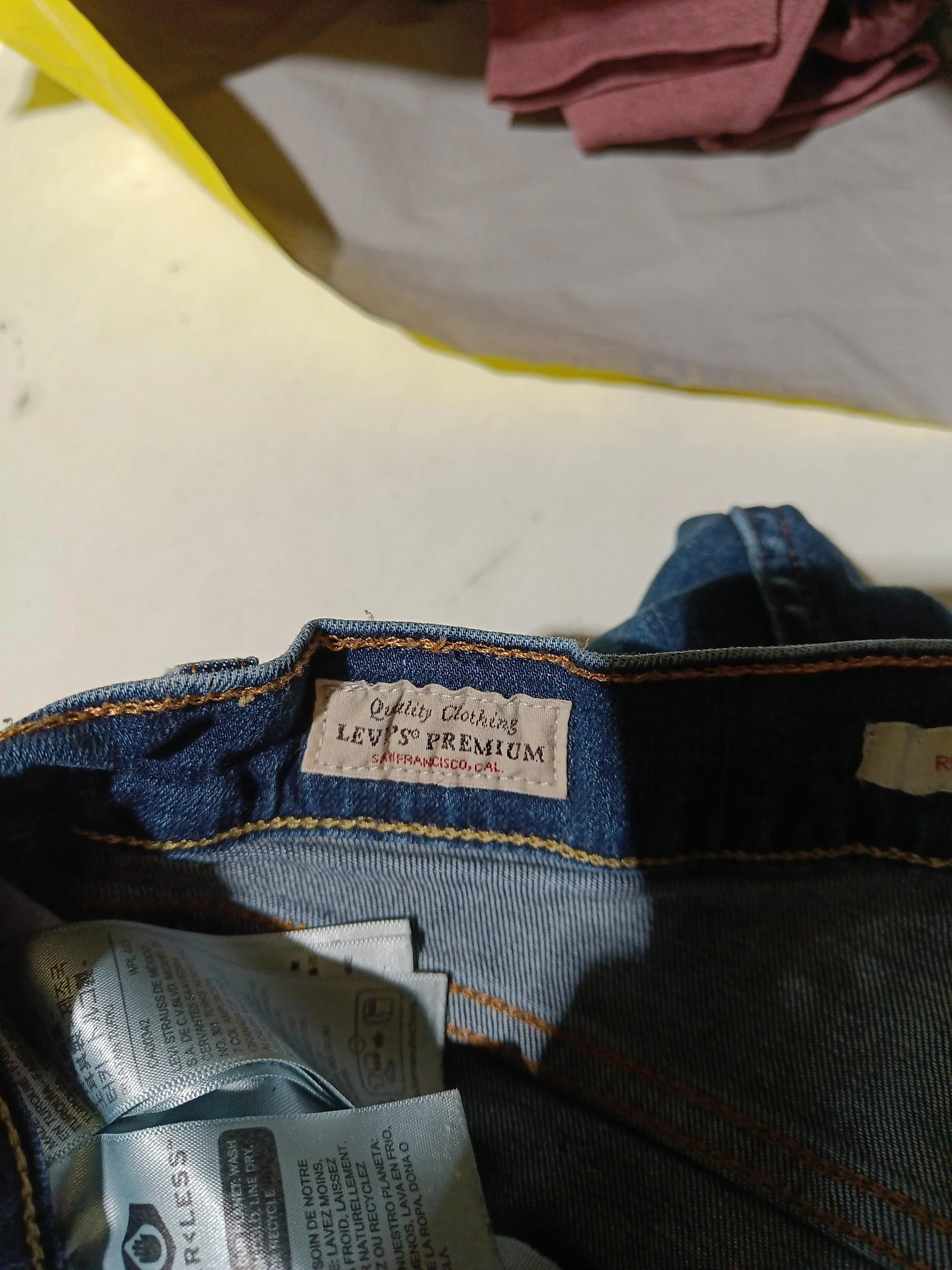 Levi’s Women's Jeans W 25 in Blue Cotton with Elastane, Lyocell Modal Skinny - Image 5