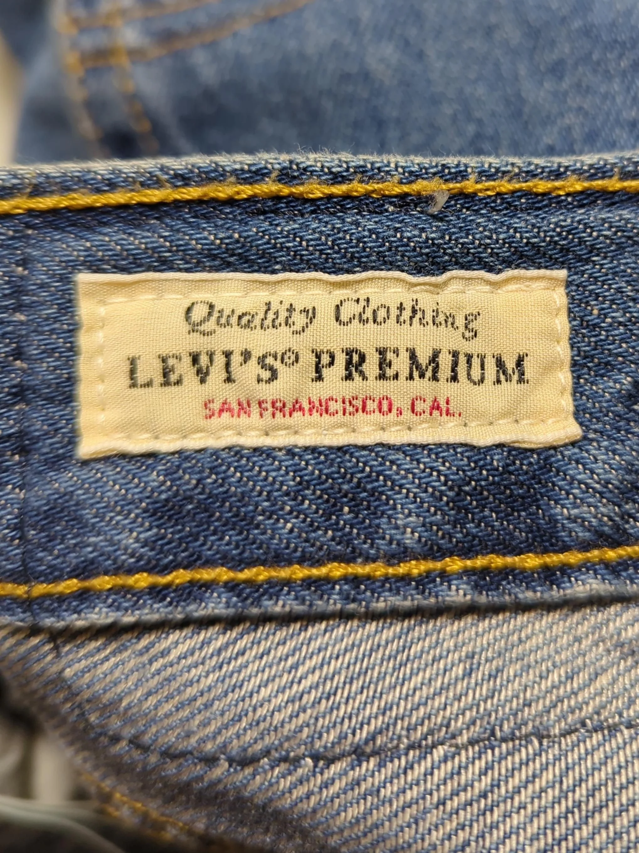 Levi’s Women's Jeans W 25 in Blue Cotton with Lyocell Modal Wide-Leg - Image 5
