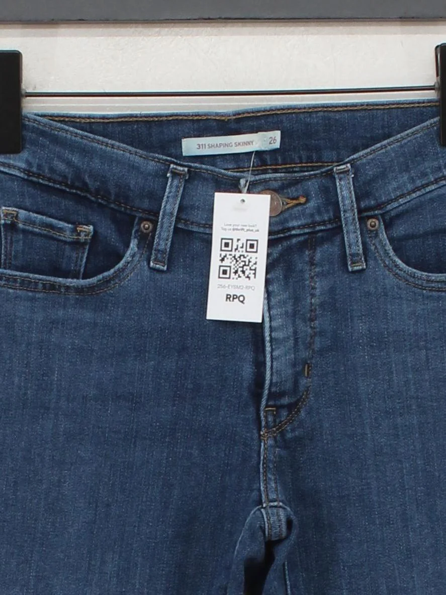 Levi’s Women's Jeans W 26 in Blue Cotton - Image 3