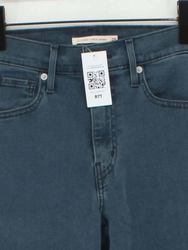 Levi’s Women's Jeans W 26 in Blue Cotton with Elastane, Other Skinny - Image 3