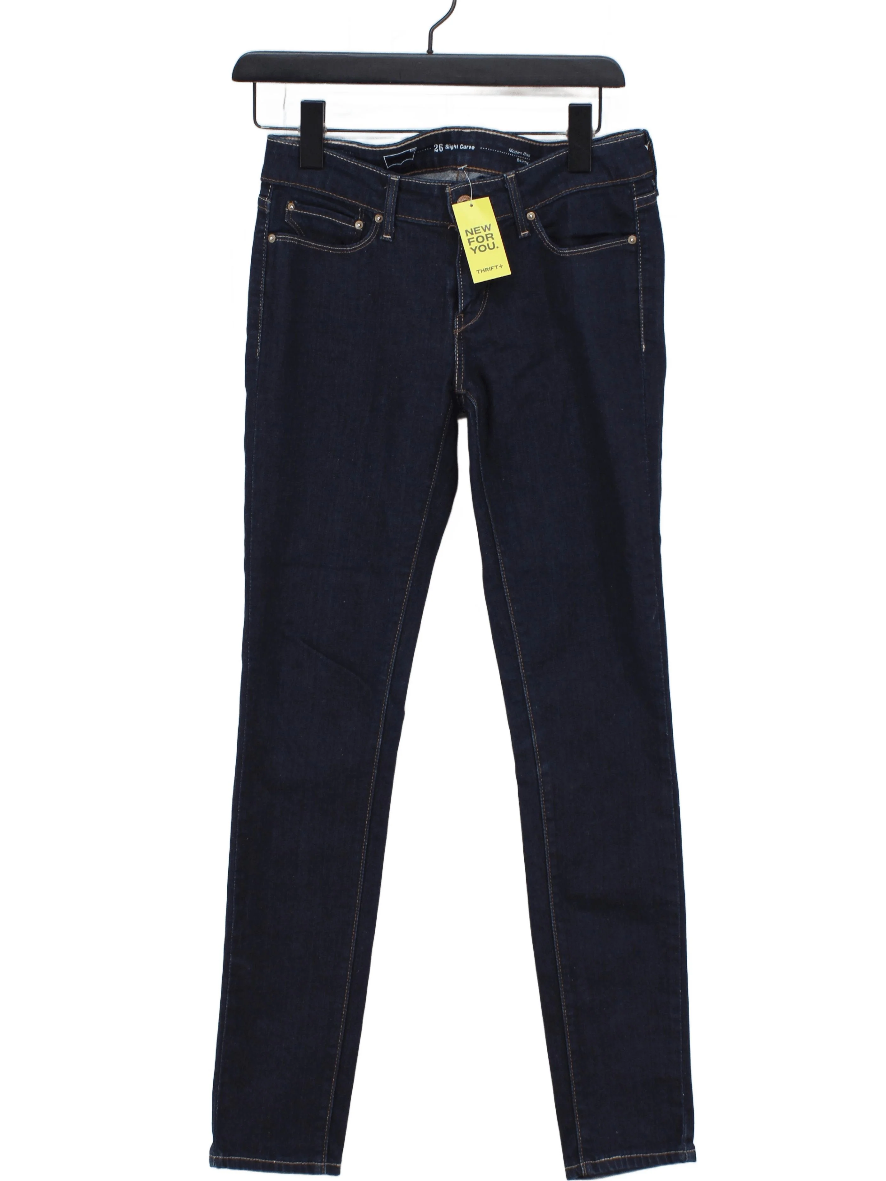 Levi’s Women's Jeans W 26 in Blue Cotton with Elastane Skinny