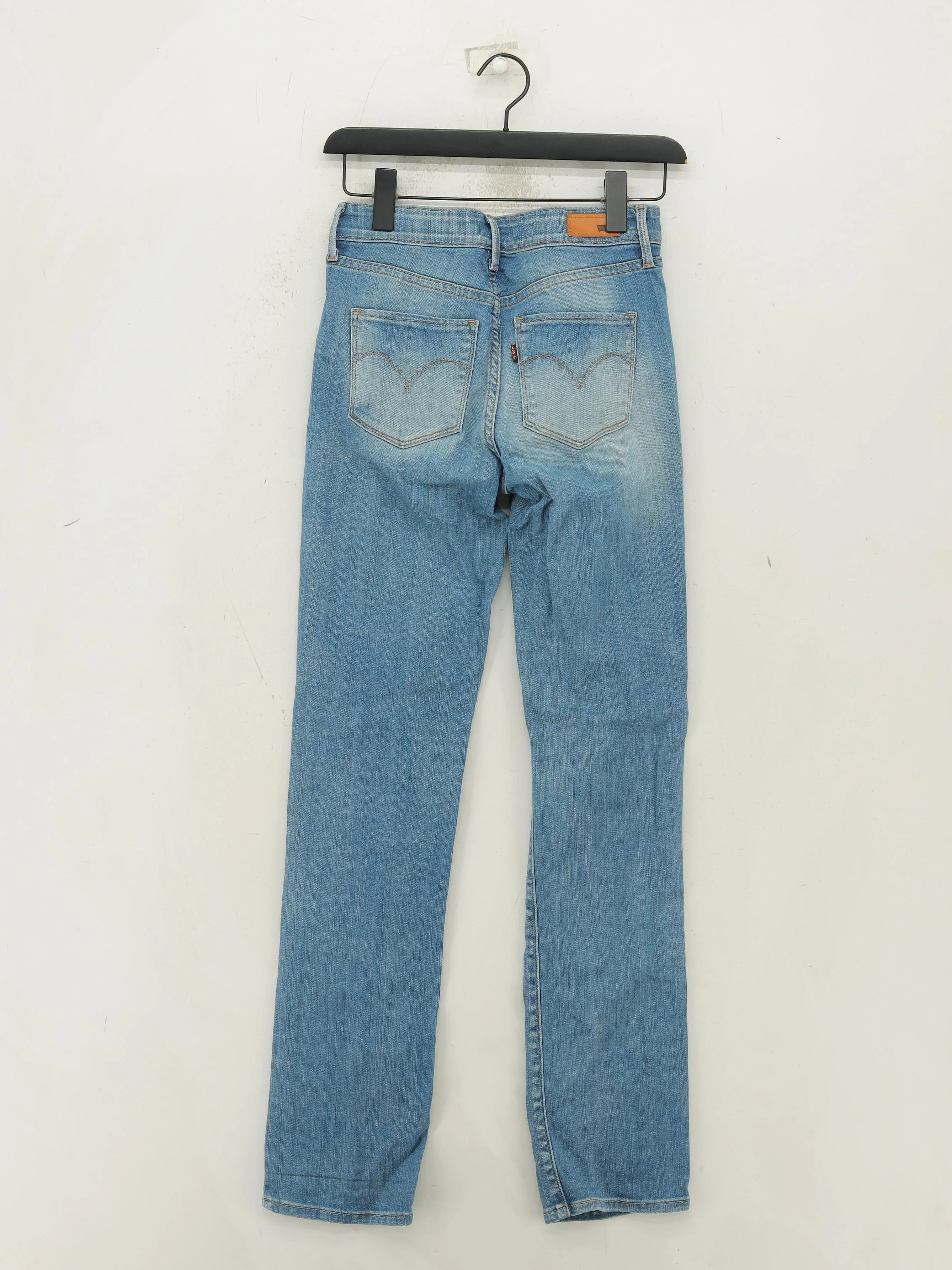 Levi’s Women's Jeans W 26 in Blue Cotton with Elastane Straight - Image 2