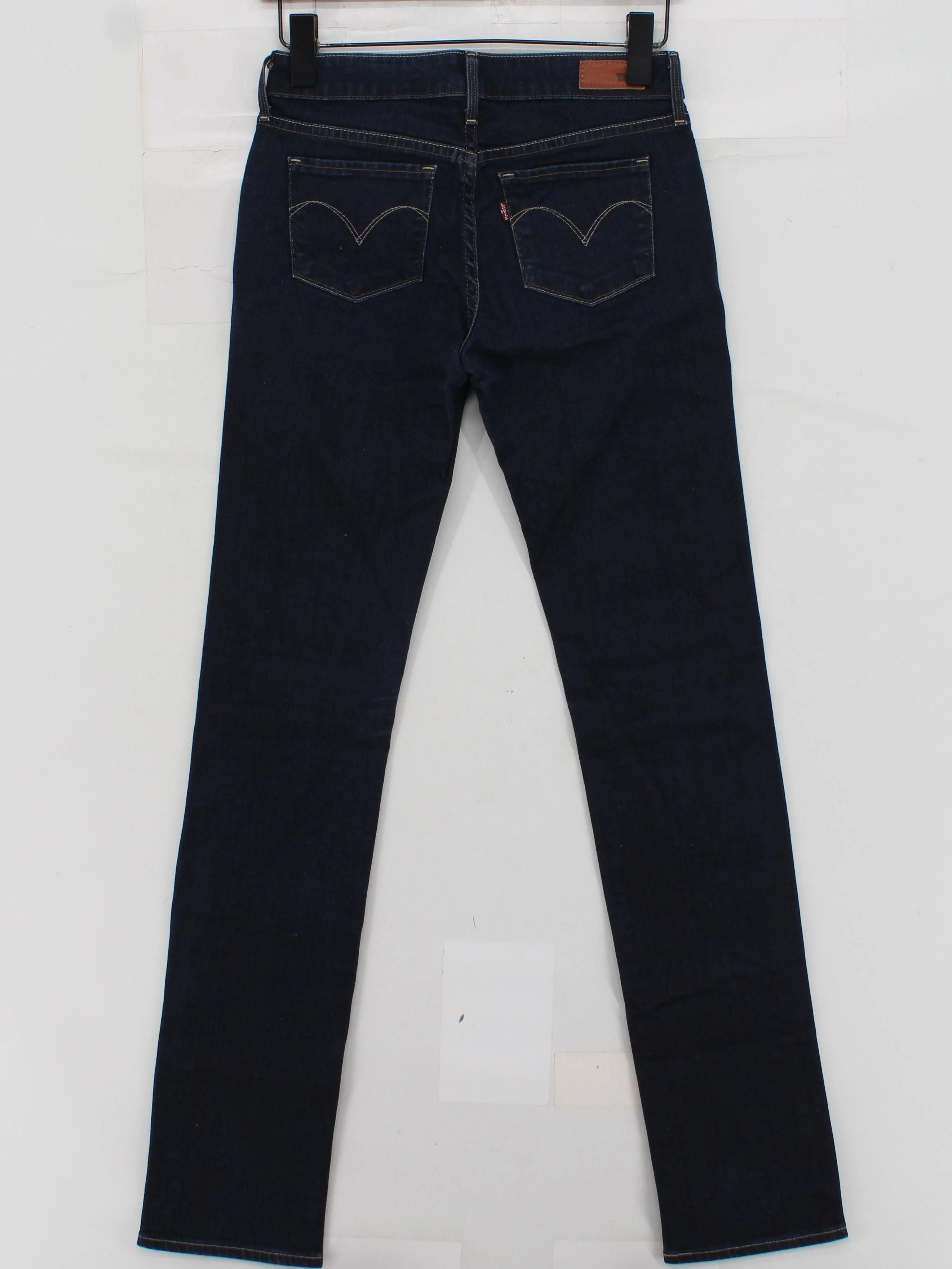 Levi’s Women's Jeans W 26 in Blue Cotton with Elastane Straight - Image 2