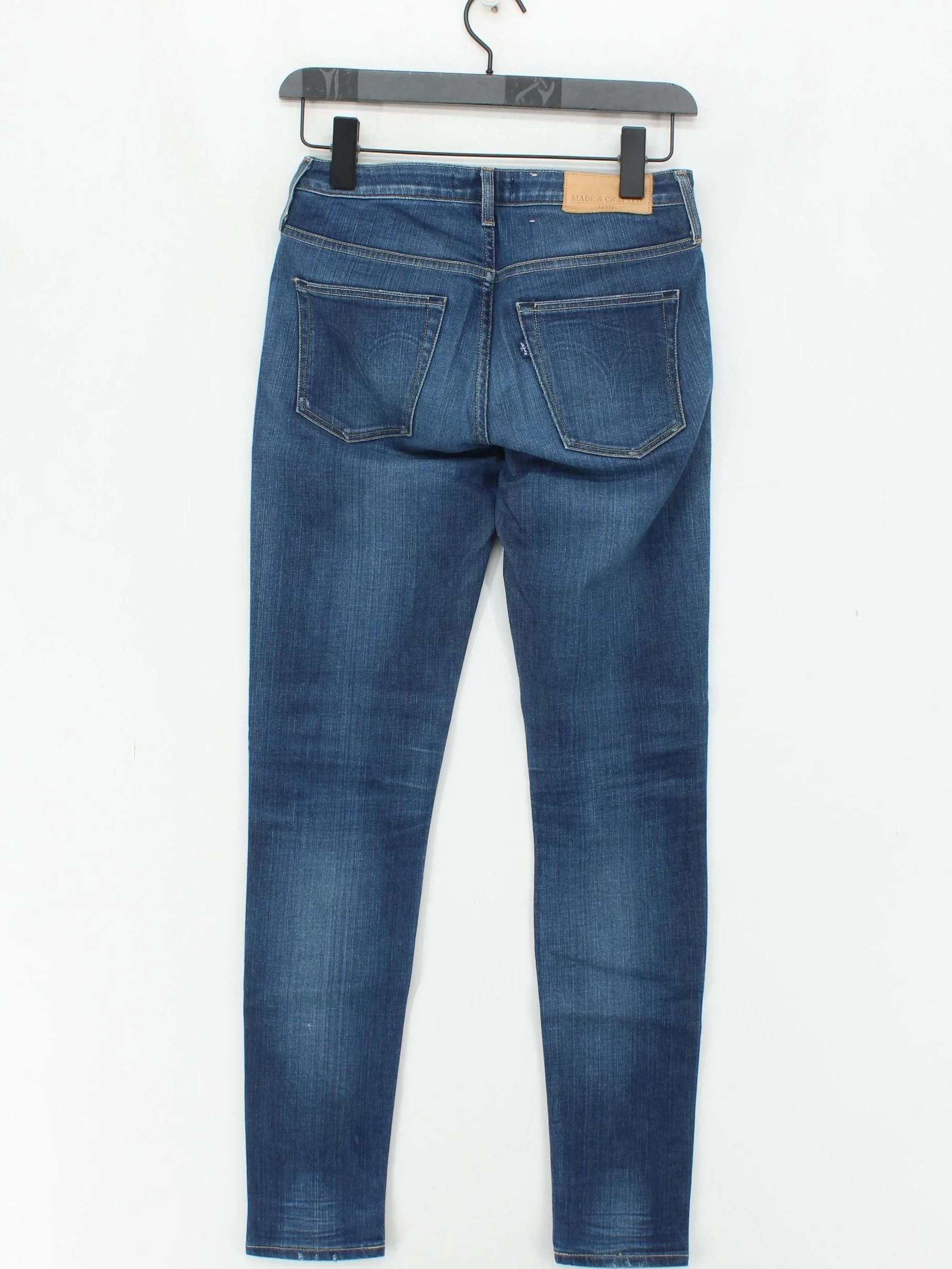 Levi’s Women's Jeans W 26 in Blue Cotton with Polyester, Elastane Skinny - Image 2