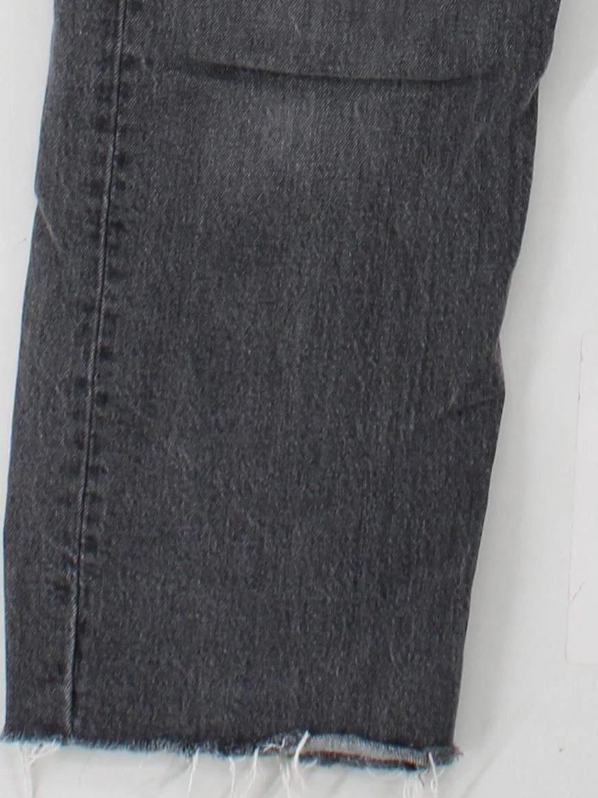 Levi’s Women's Jeans W 26 in Grey Cotton with Elastane Straight - Image 4